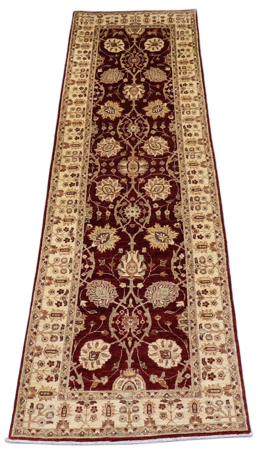 Ziegler Teppich 280 x 91 cm - dunkelrot - Image 2