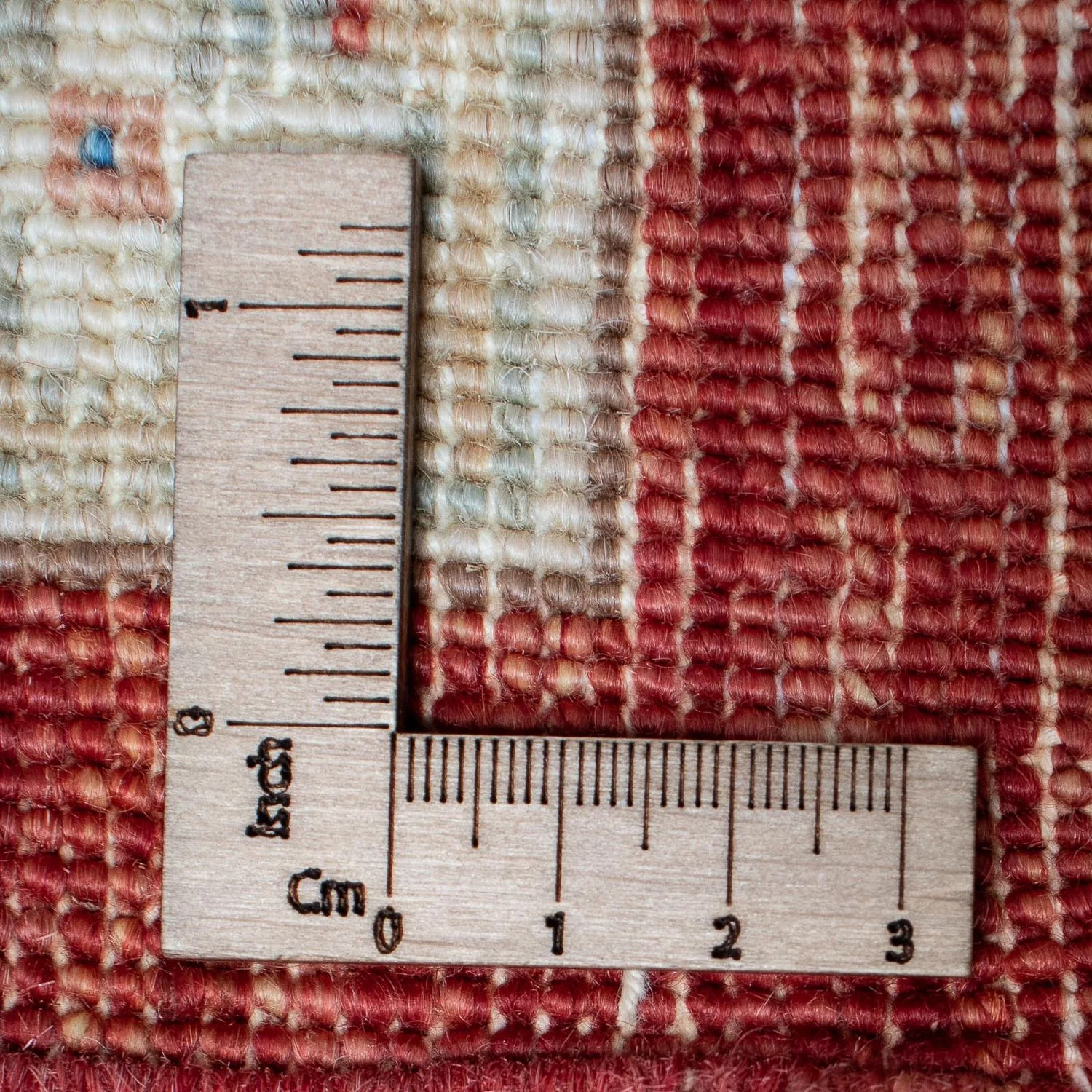 Ziegler Teppich 295 x 250 cm - dunkelrot - Image 6
