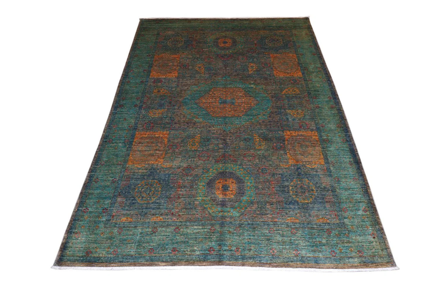 Ziegler Teppich 296 x 214 cm - seegrün - Image 2