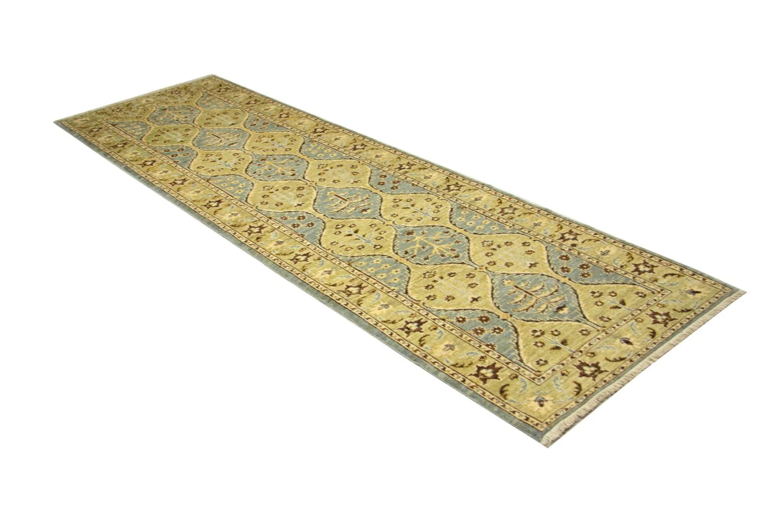 Ziegler Teppich 296 x 89 cm - blau - Image 3
