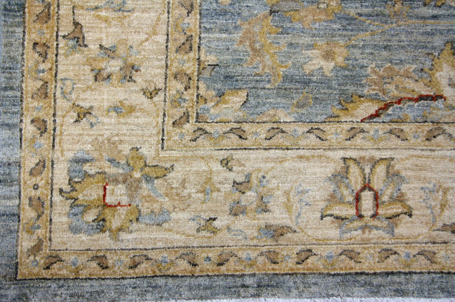 Ziegler Teppich 297 x 197 cm - blau - Image 3