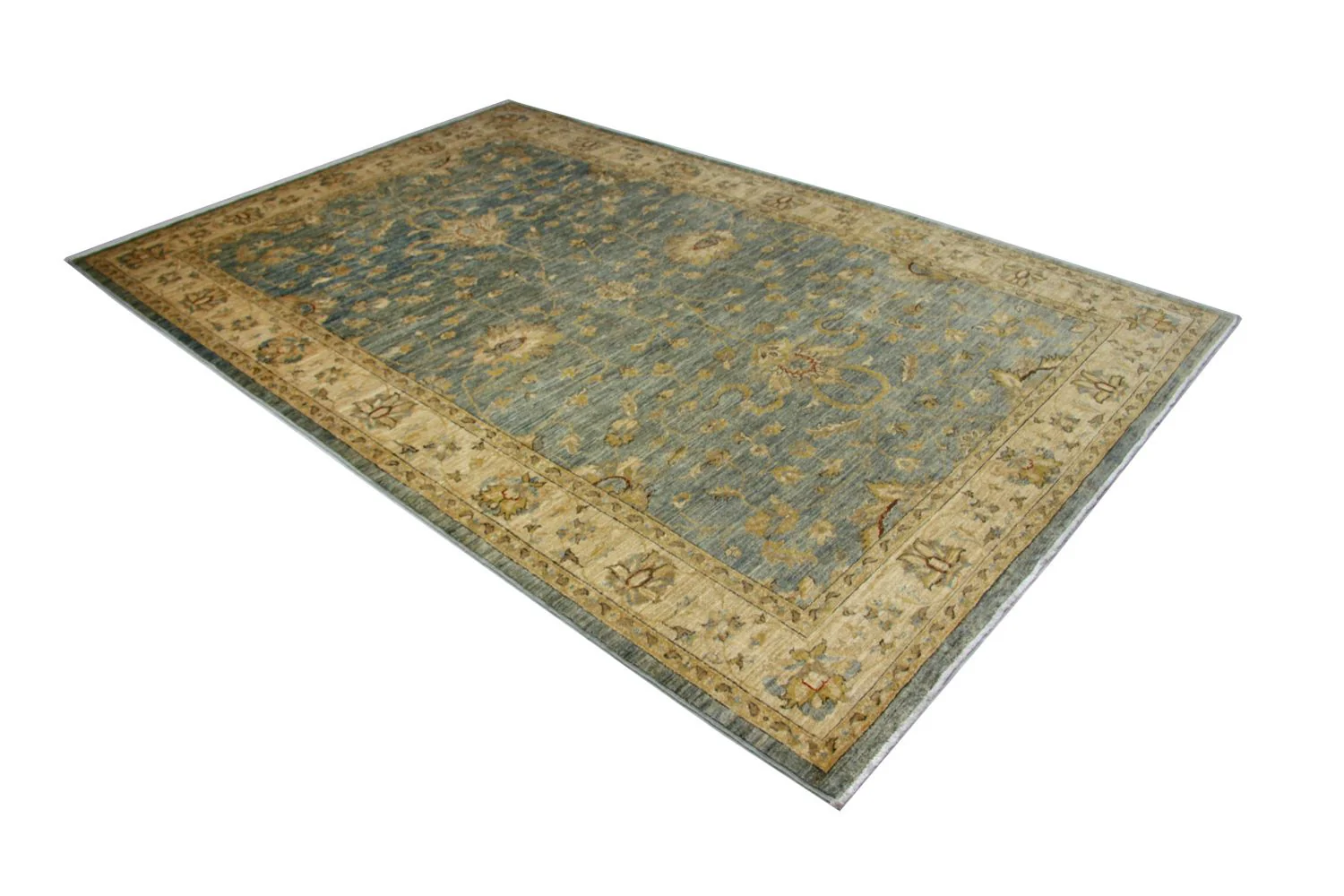 Ziegler Teppich 297 x 197 cm - blau - Image 4