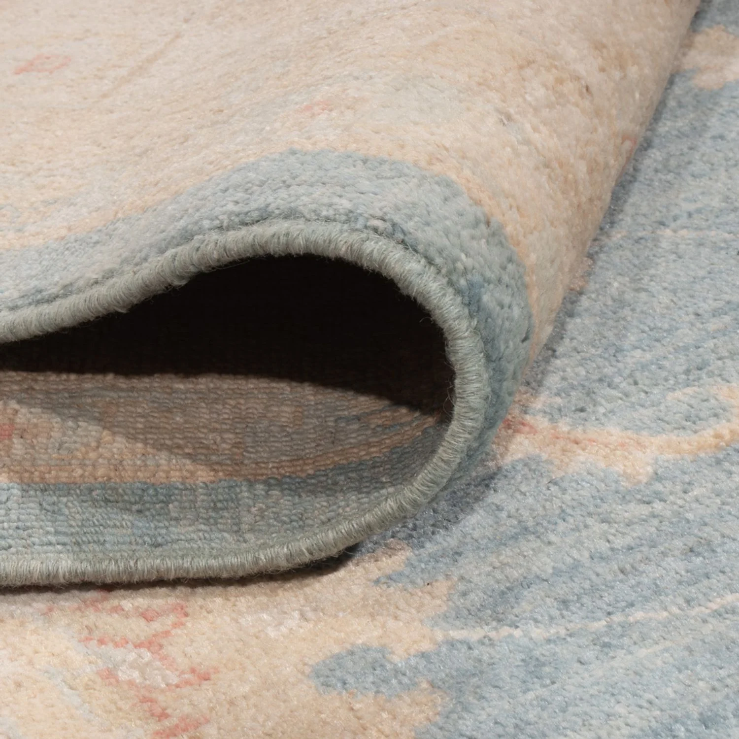 Ziegler Teppich - 298 x 250 cm - hellblau - Image 4