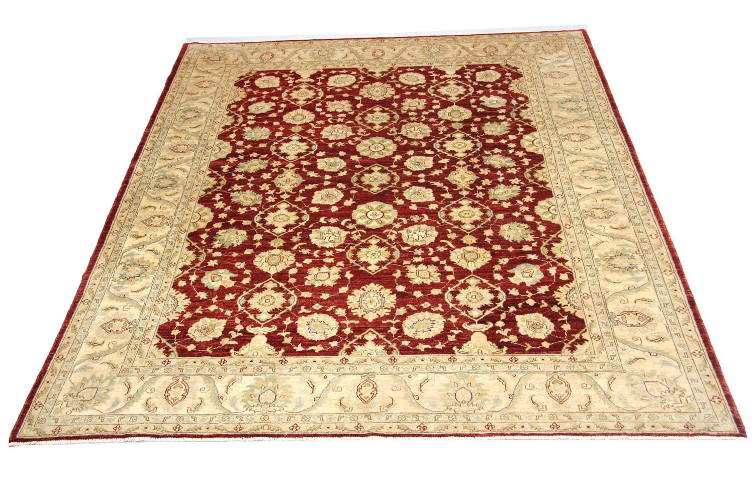 Ziegler Teppich 299 x 251 cm - rot