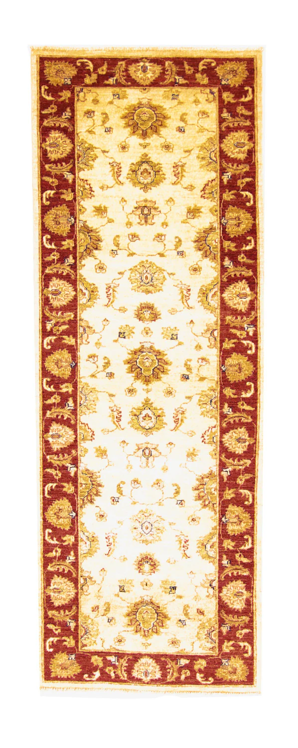 Ziegler Teppich 299 x 80 cm - hellbeige