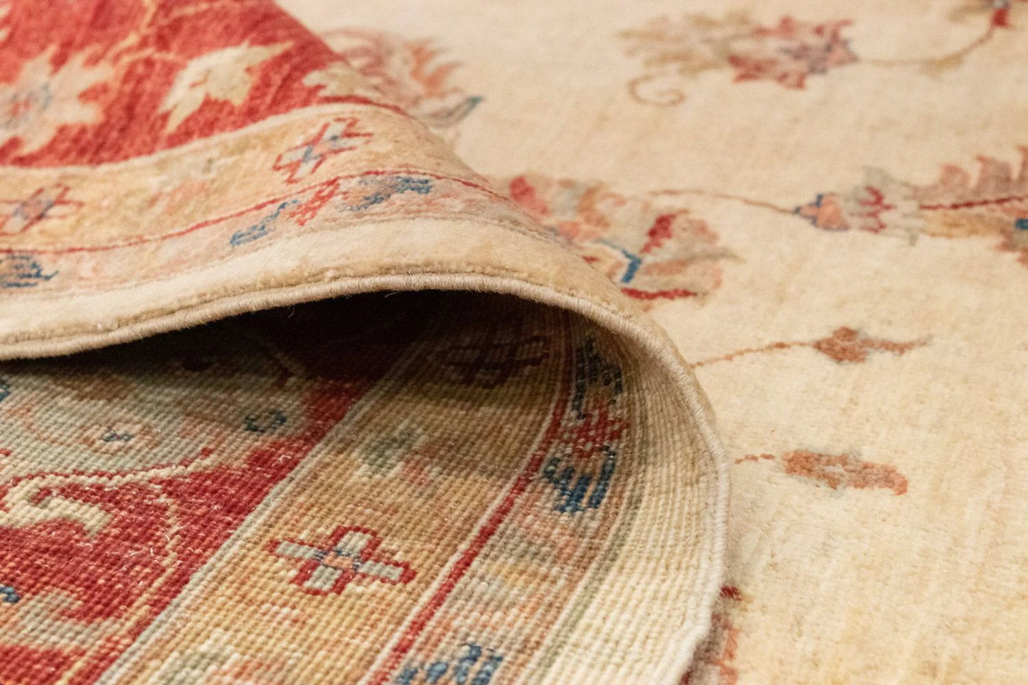 Ziegler Teppich 302 x 252 cm - beige - Image 4