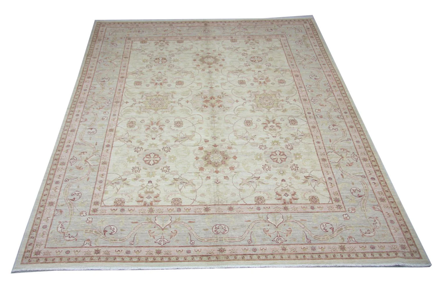 Ziegler Teppich 308 x 247 cm - blau