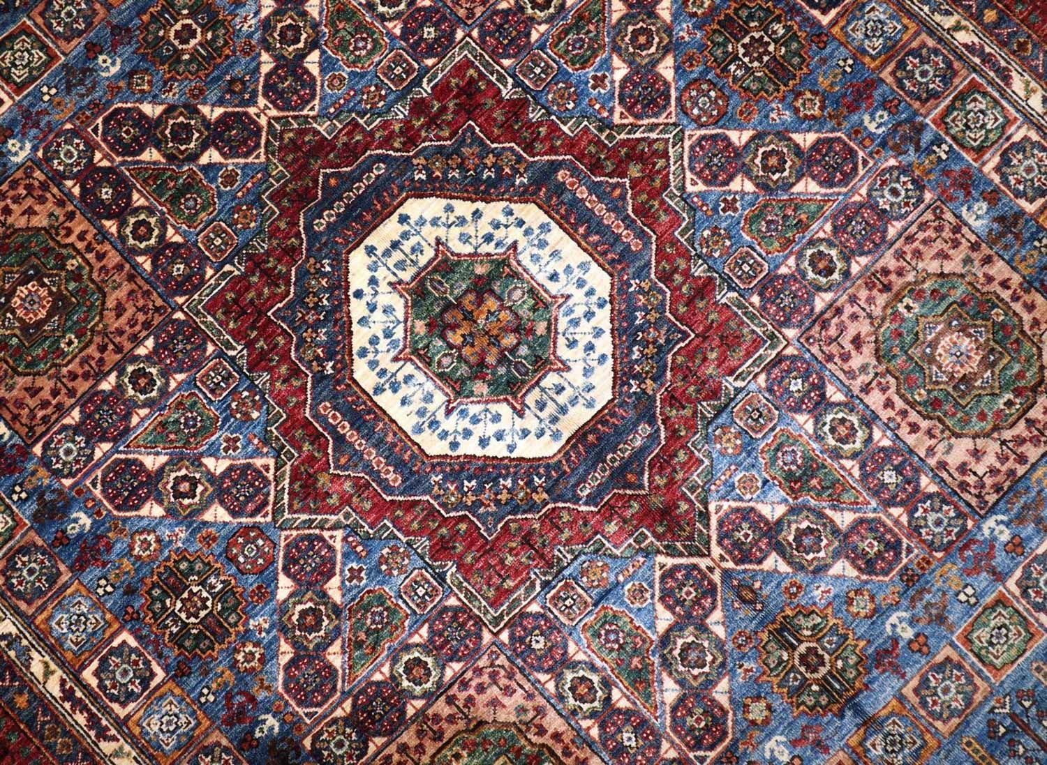 Ziegler Teppich 313 x 206 cm - petrolblau - Image 2