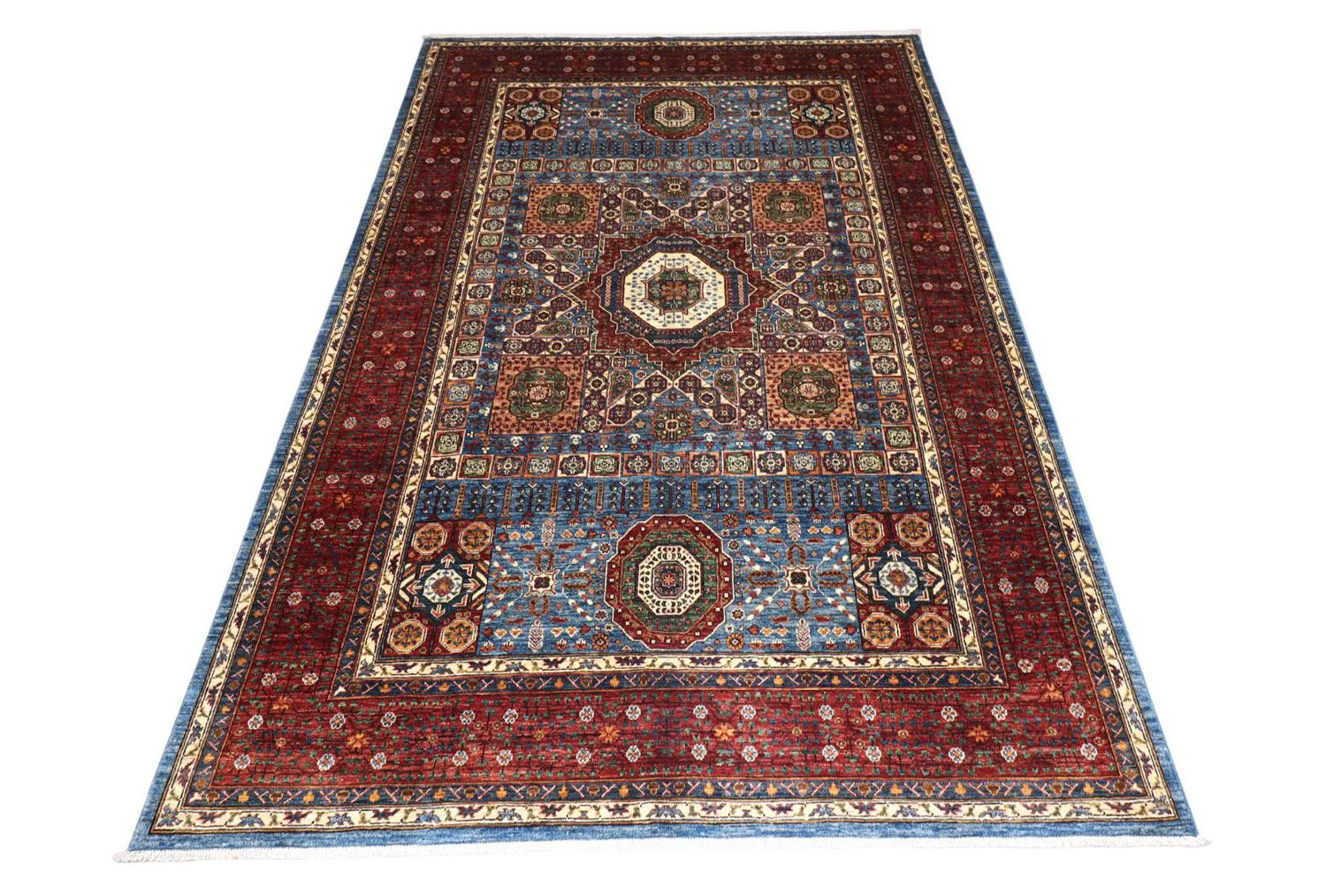 Ziegler Teppich 313 x 206 cm - petrolblau - Image 3