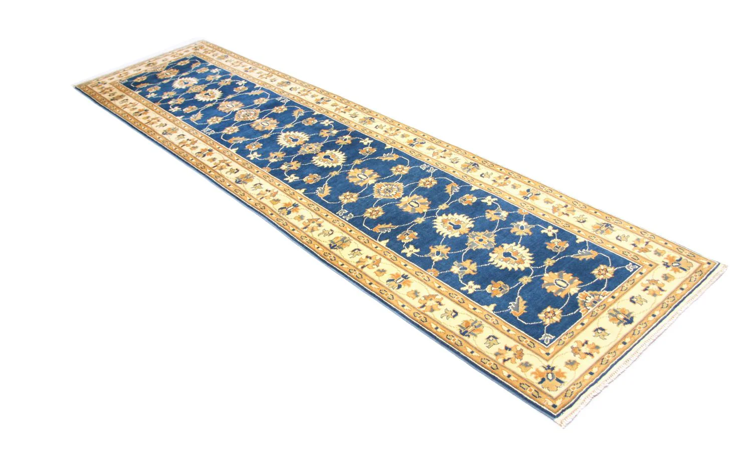 Ziegler Teppich 315 x 78 cm - blau - Image 3