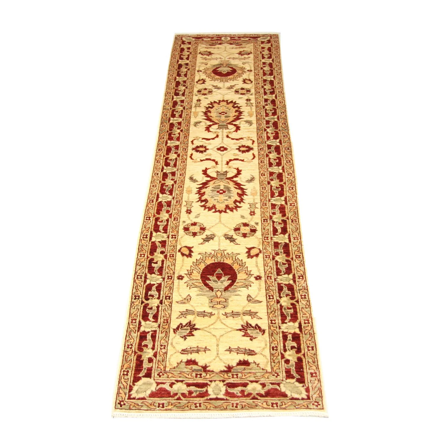 Ziegler Teppich 320 x 79 cm - beige