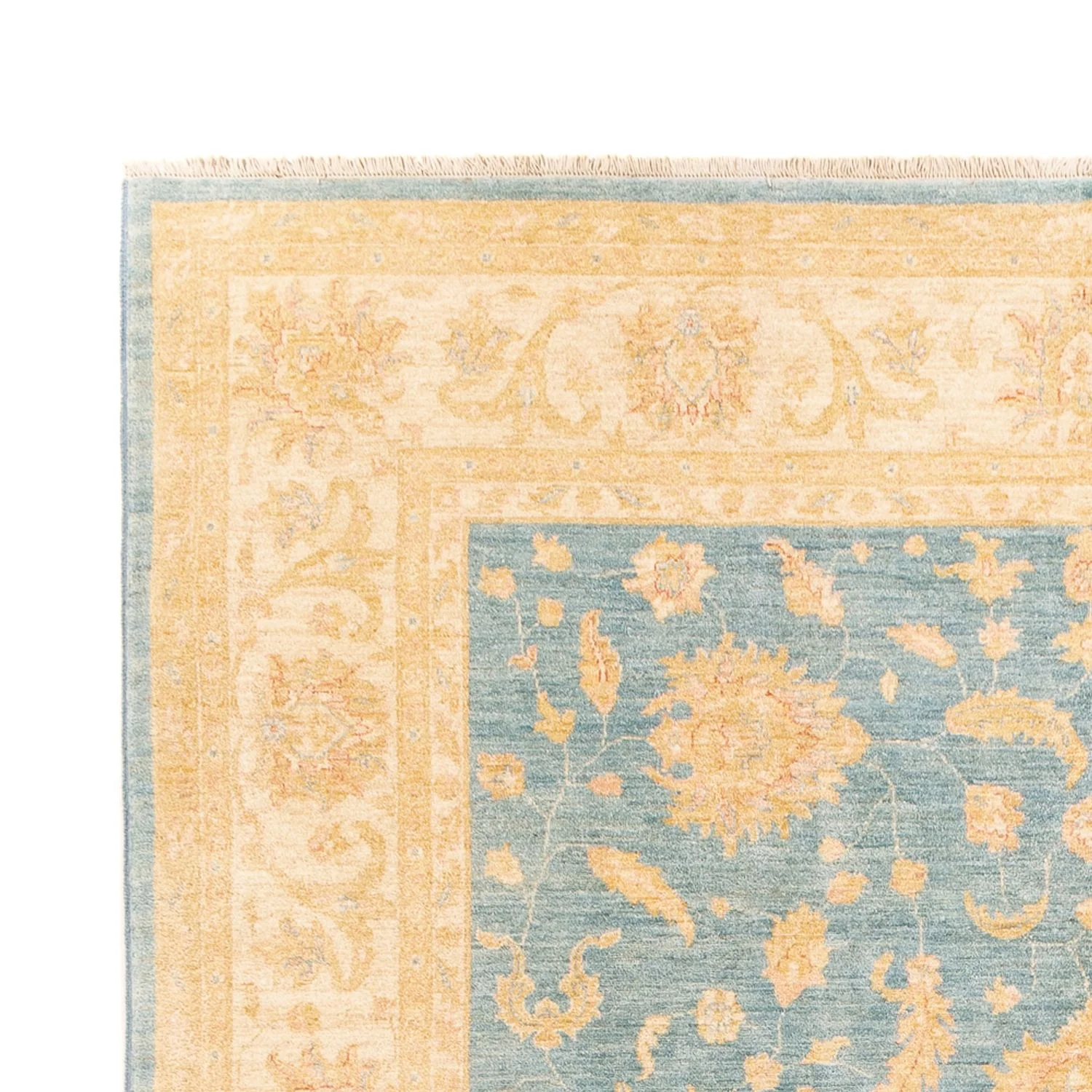 Ziegler Teppich - 343 x 249 cm - hellblau - Image 3