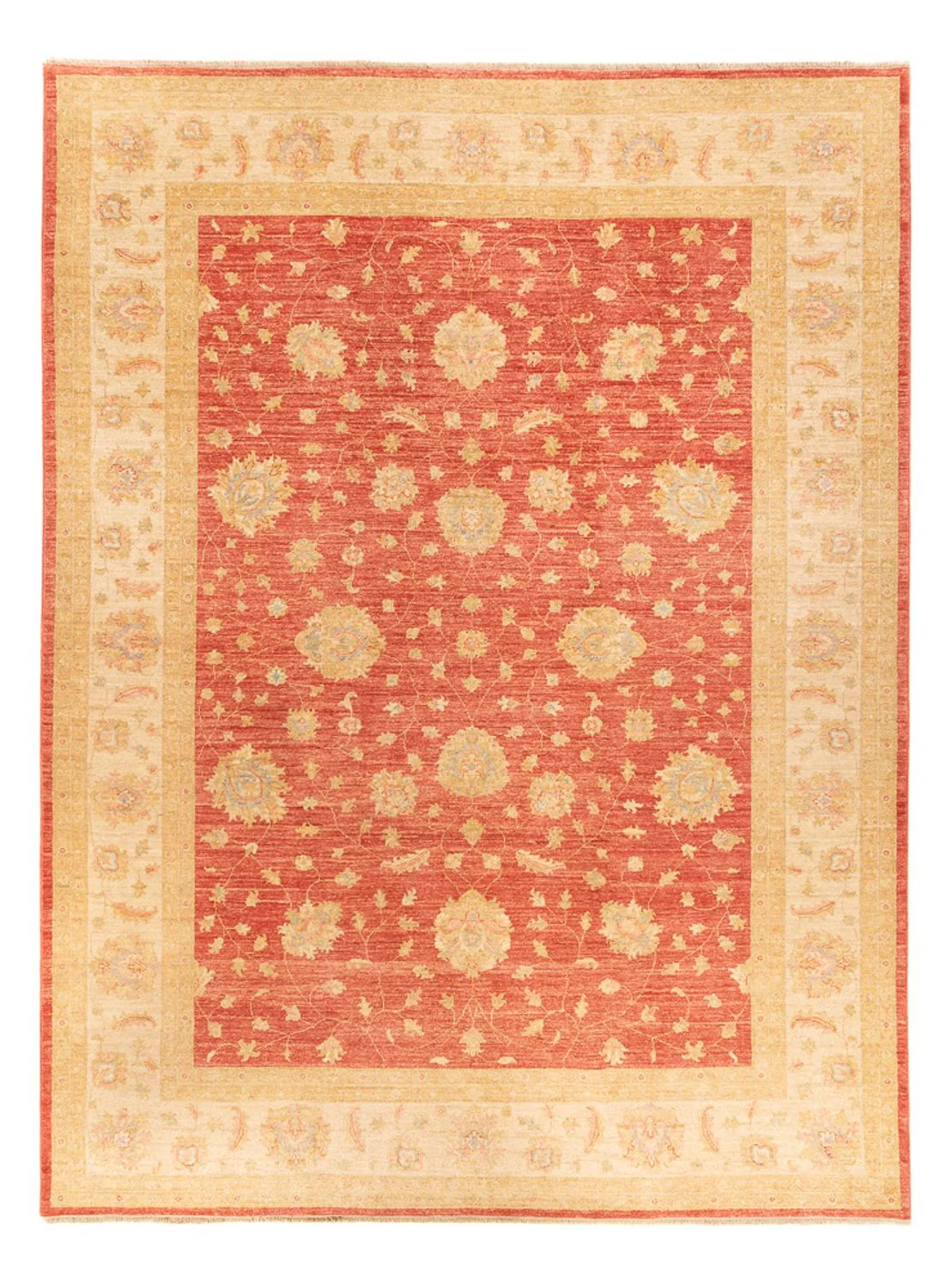 Ziegler Teppich - 344 x 257 cm - rot