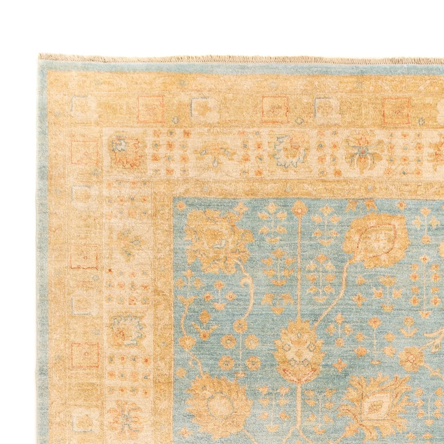 Ziegler Teppich - 345 x 257 cm - hellblau - Image 3