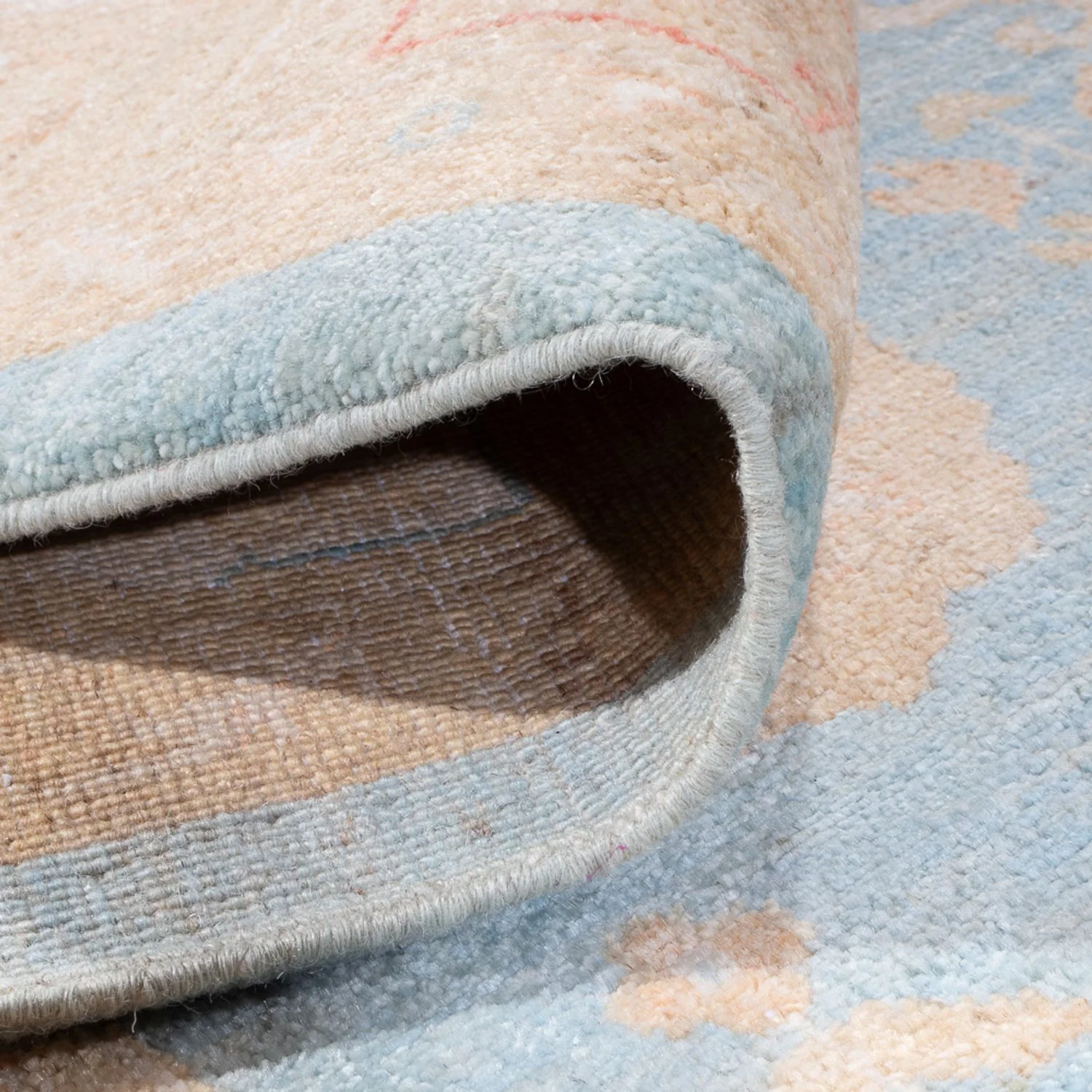 Ziegler Teppich - 345 x 257 cm - hellblau - Image 4