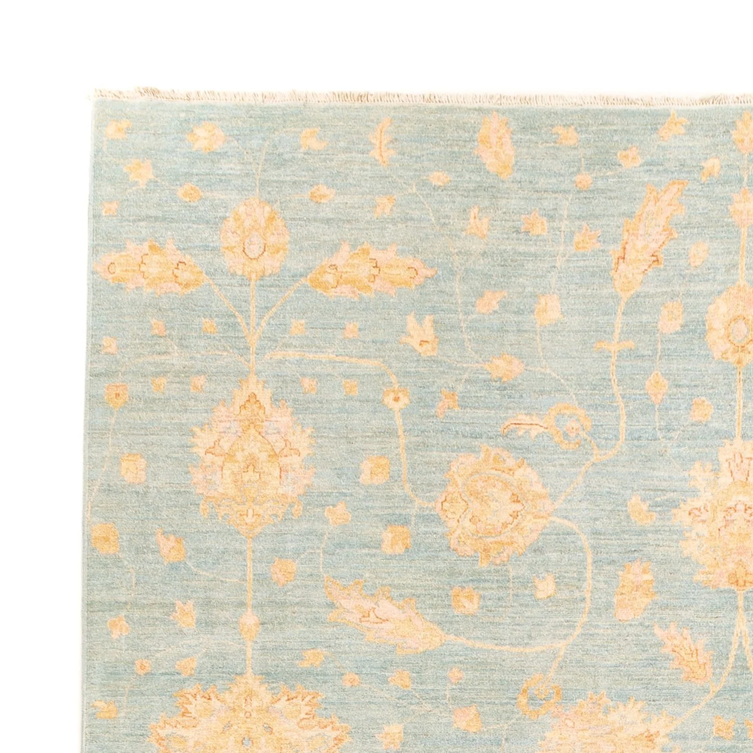 Ziegler Teppich - 352 x 253 cm - hellblau - Image 3