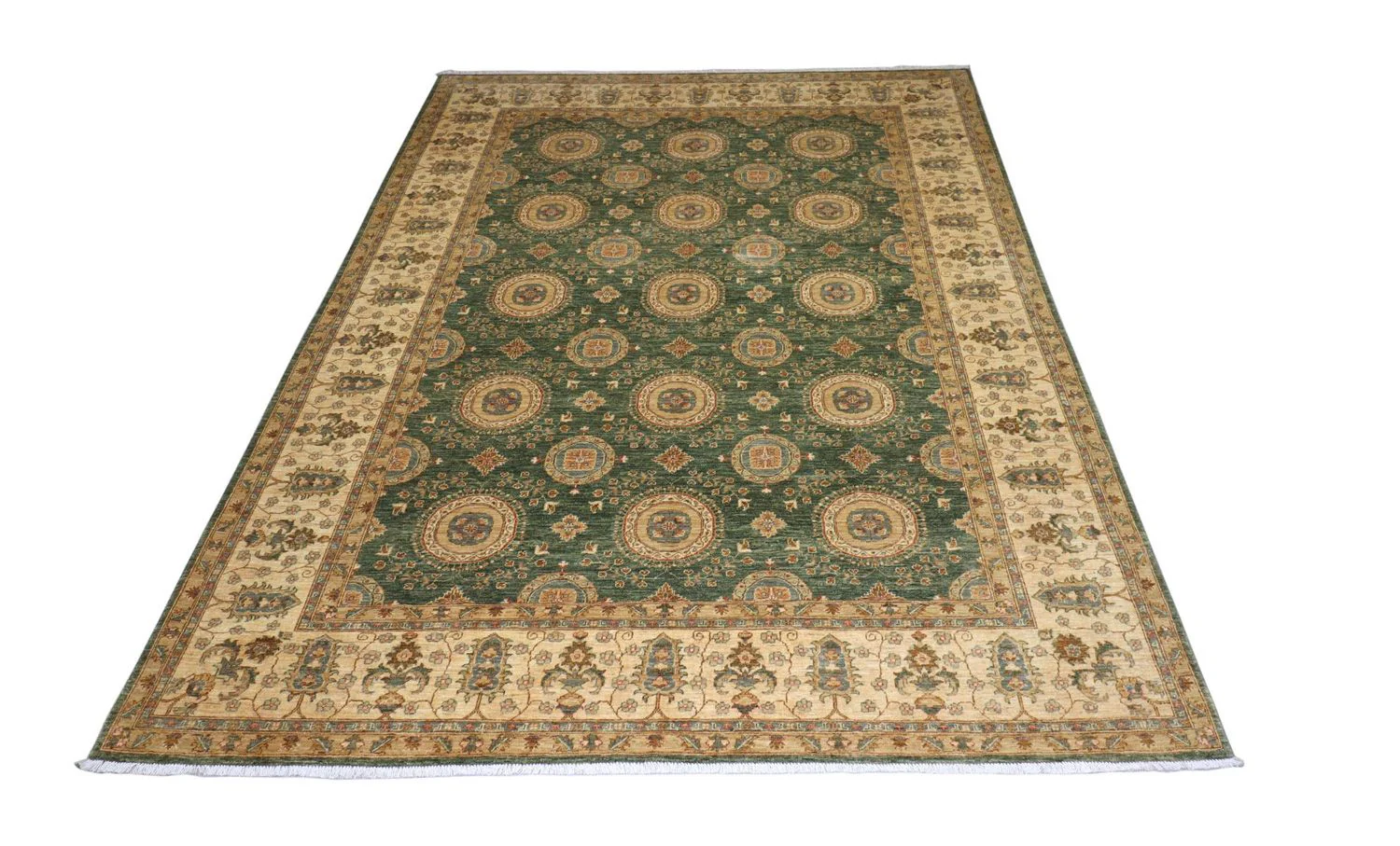 Ziegler Teppich 356 x 273 cm - grün - Image 2