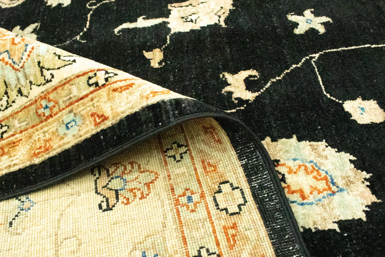 Ziegler Teppich 357 x 248 cm - schwarz - Image 4