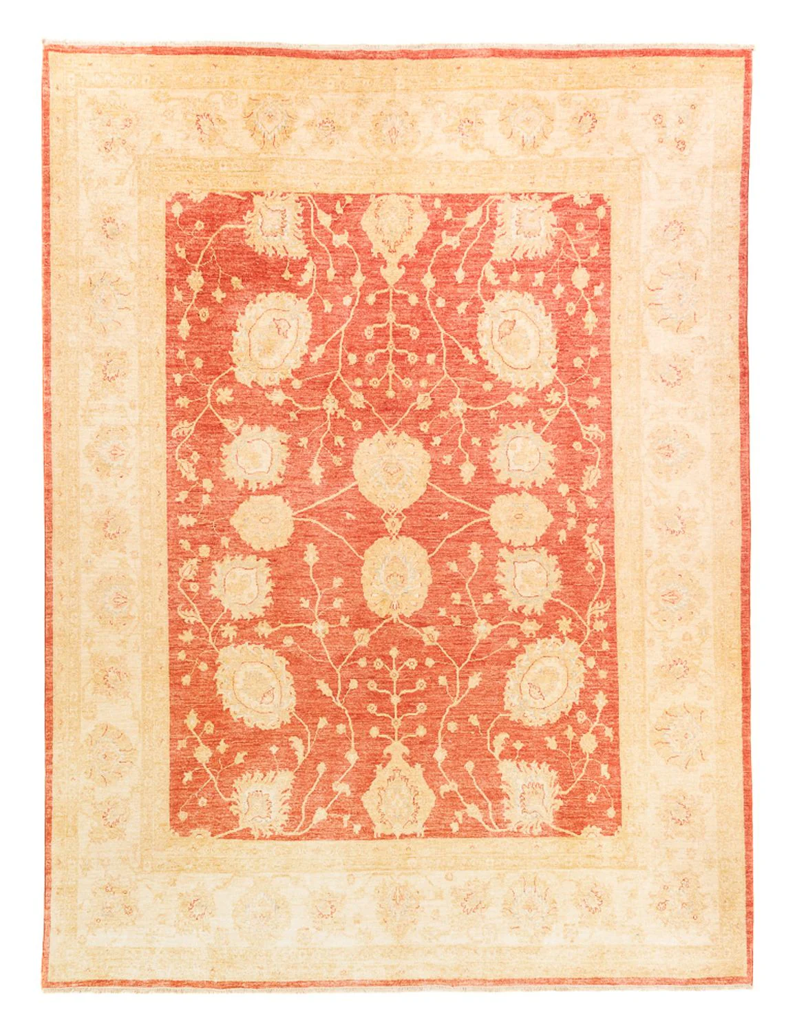 Ziegler Teppich - 366 x 277 cm - rot