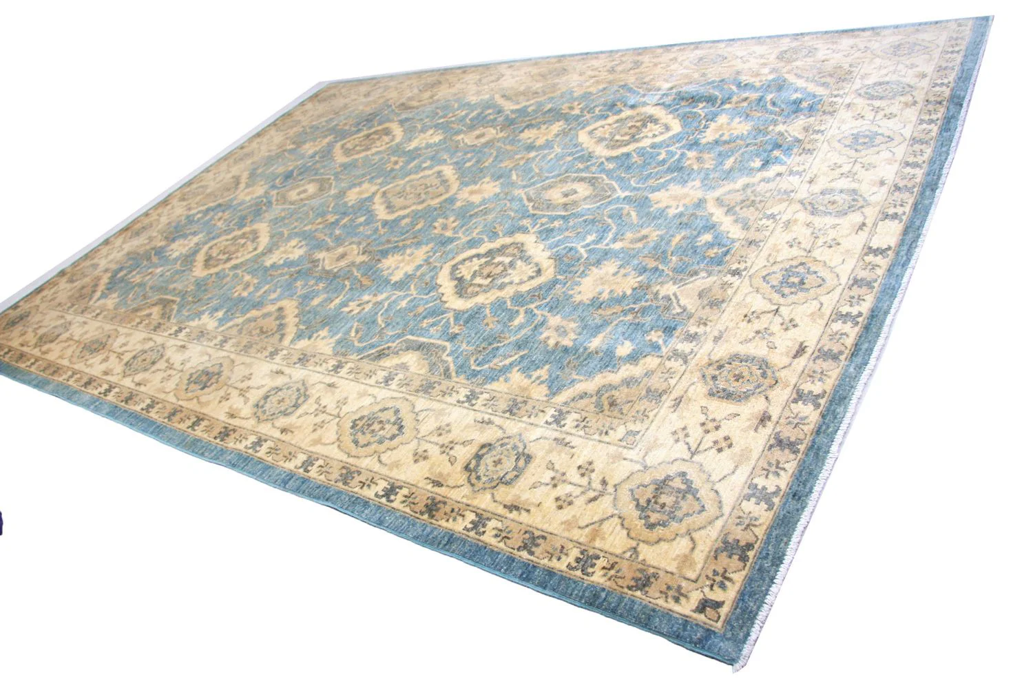 Ziegler Teppich 375 x 269 cm - blau - Image 4
