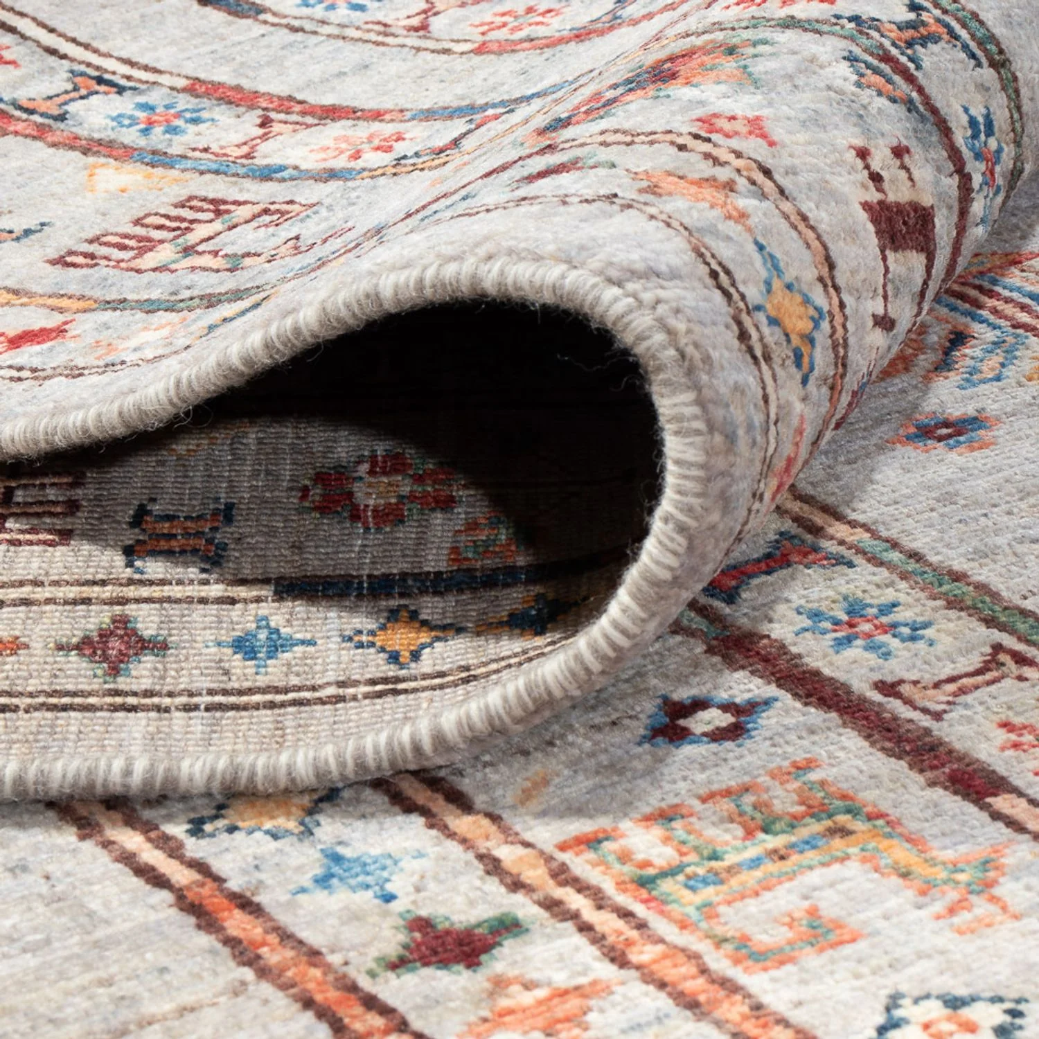 Ziegler Teppich - 398 x 303 cm - dunkelbeige - Image 4
