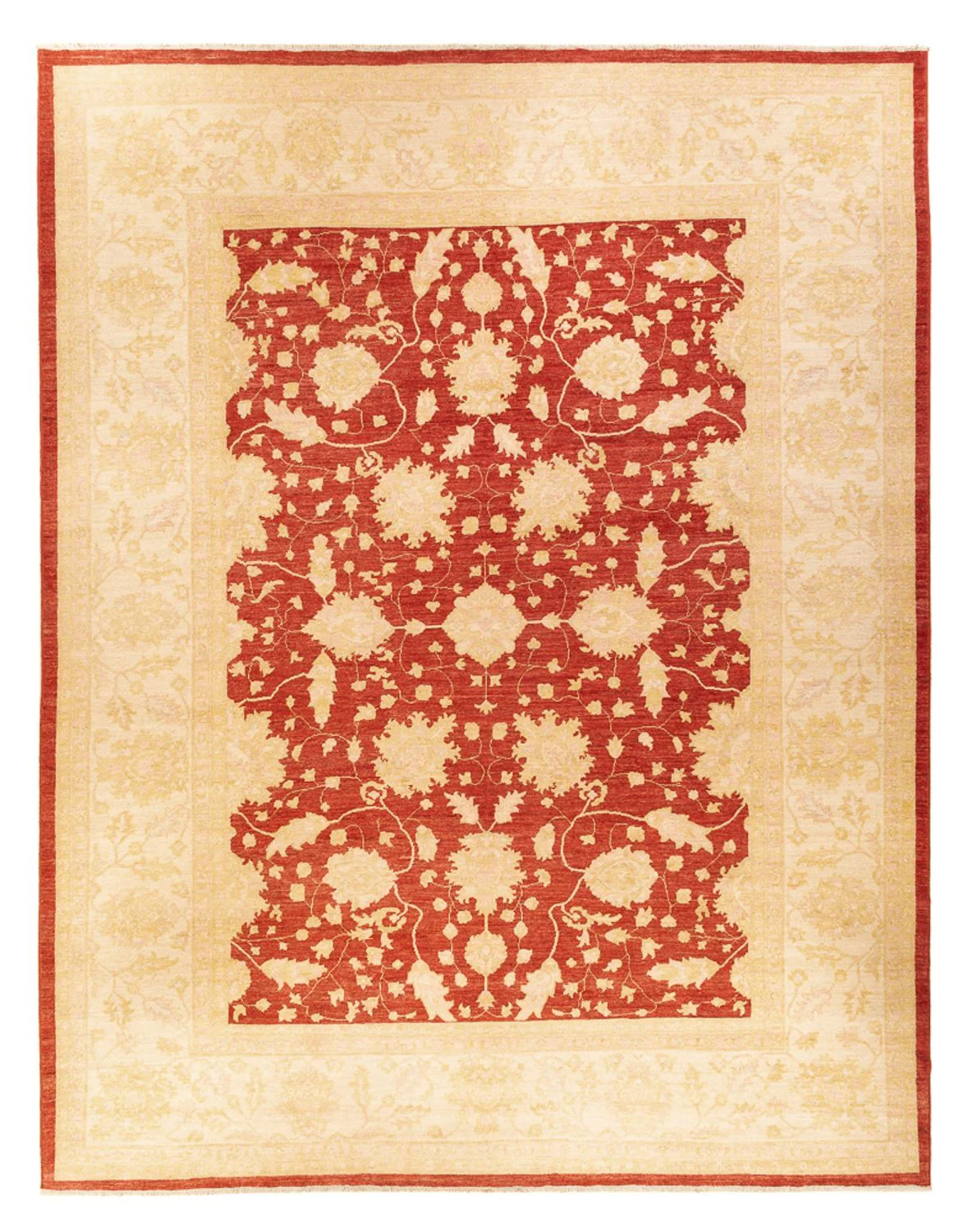 Ziegler Teppich - 399 x 305 cm - rot
