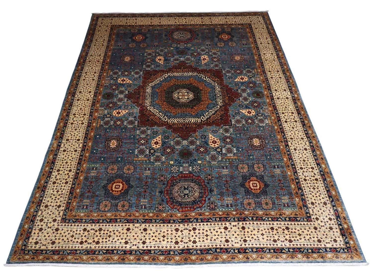 Ziegler Teppich 423 x 309 cm - dunkelblau - Image 3