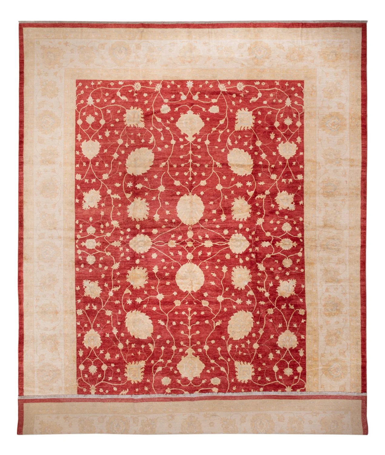 Ziegler Teppich - 521 x 400 cm - beige