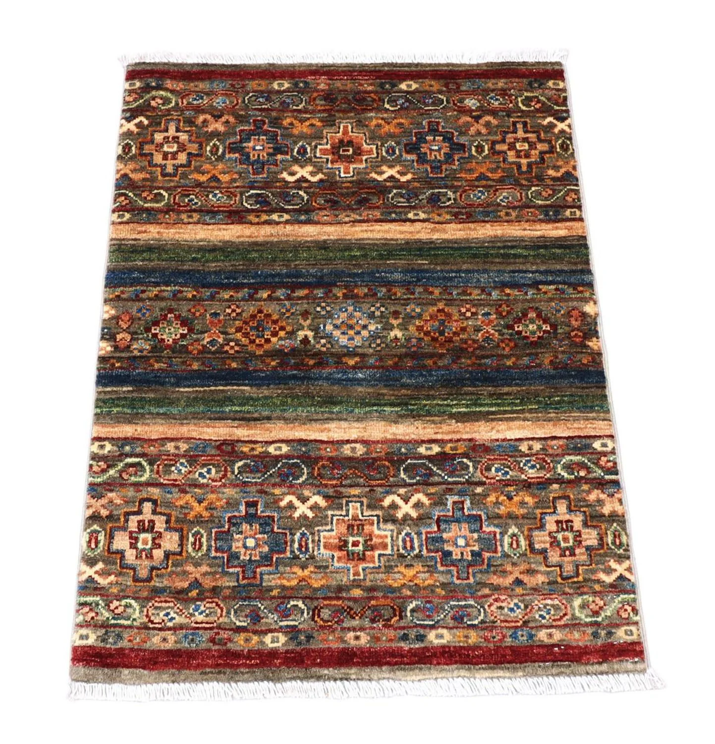 Ziegler Teppich 84 x 61 cm - mehrfarbig - Image 2