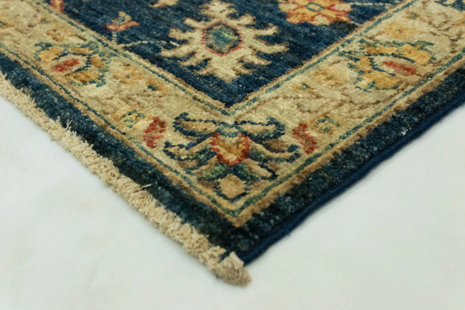 Ziegler Teppich 84 x 62 cm - dunkelblau - Image 2