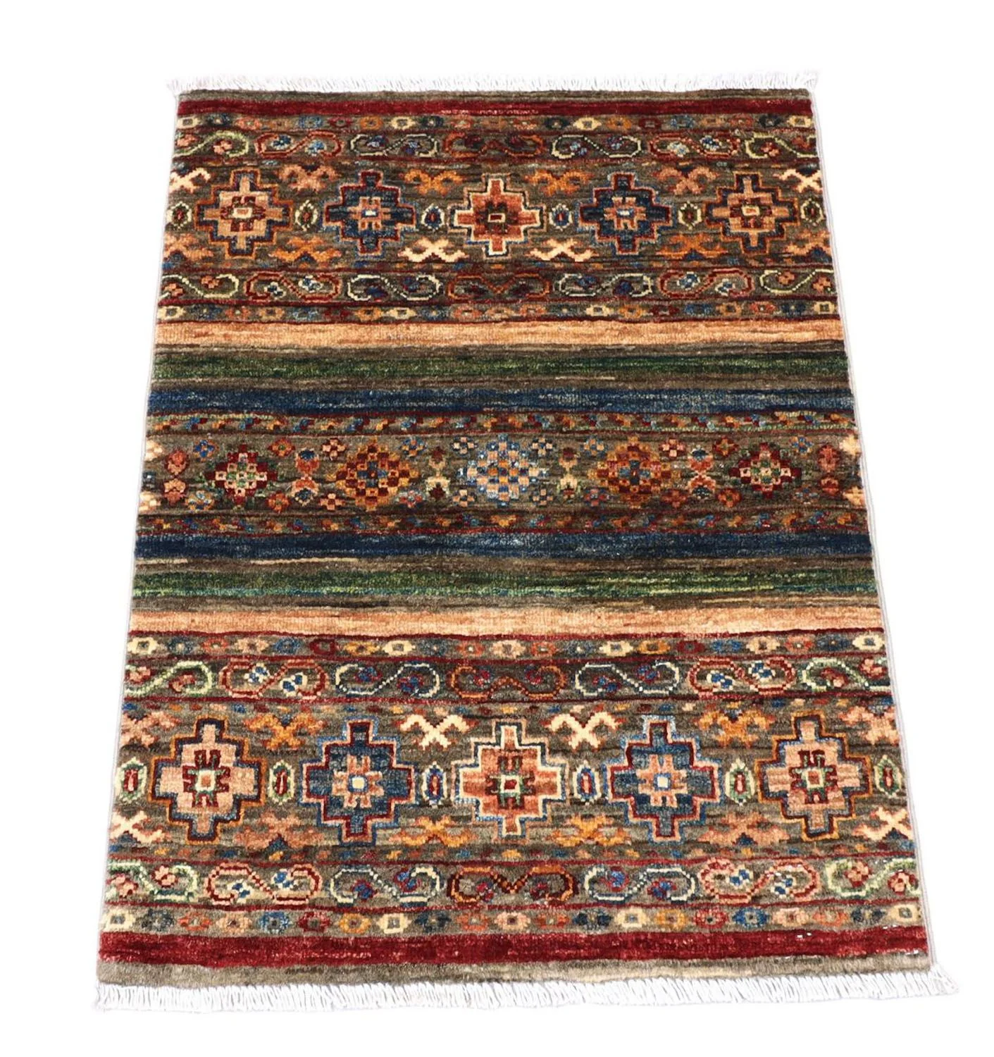Ziegler Teppich 84 x 62 cm - mehrfarbig - Image 2