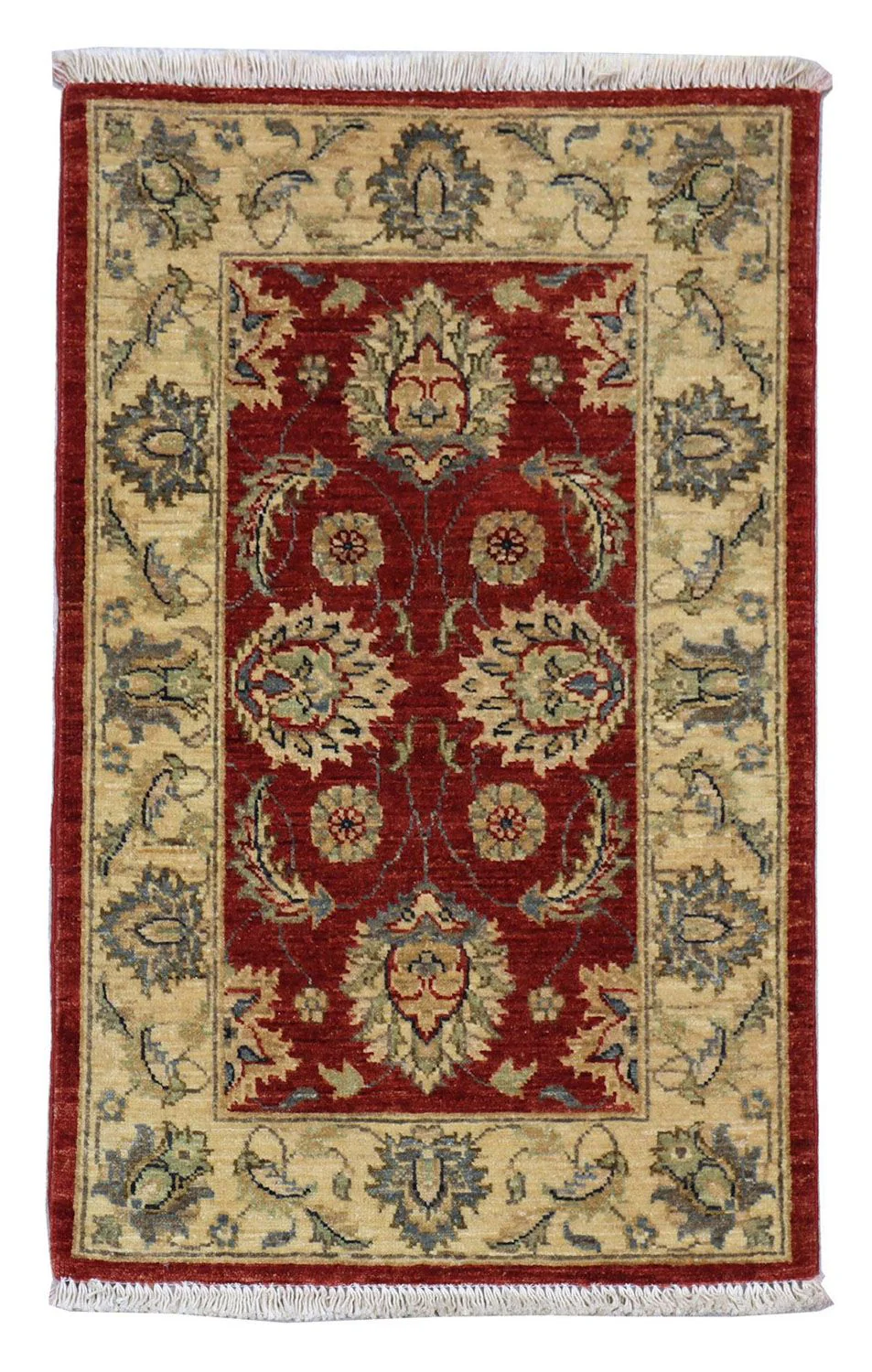 Ziegler Teppich 89 x 60 cm - rot