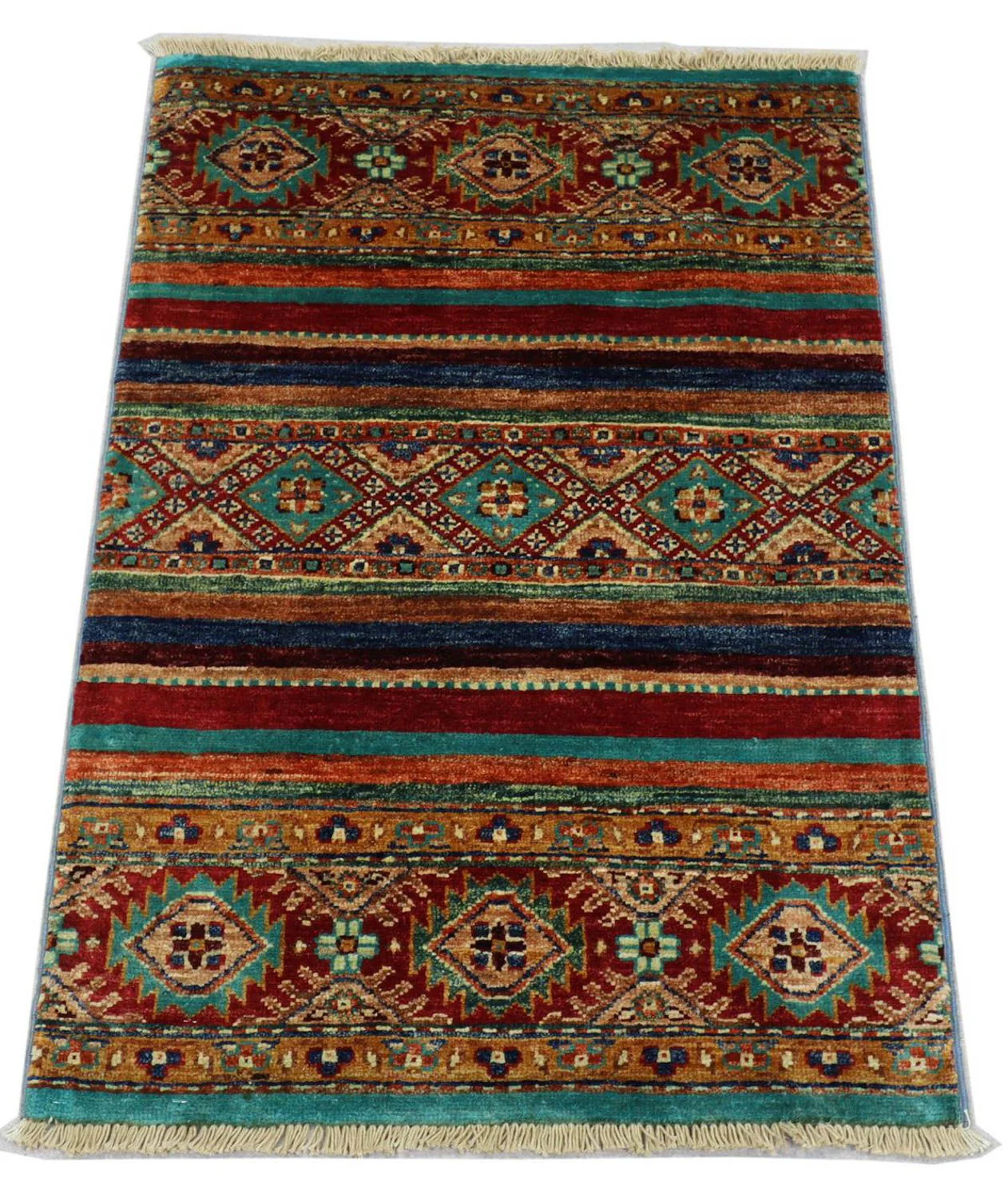 Ziegler Teppich 89 x 64 cm - mehrfarbig - Image 3