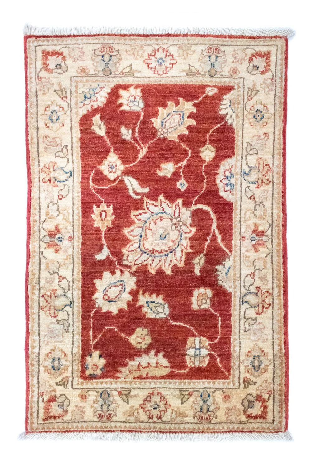 Ziegler Teppich 92 x 62 cm - rot