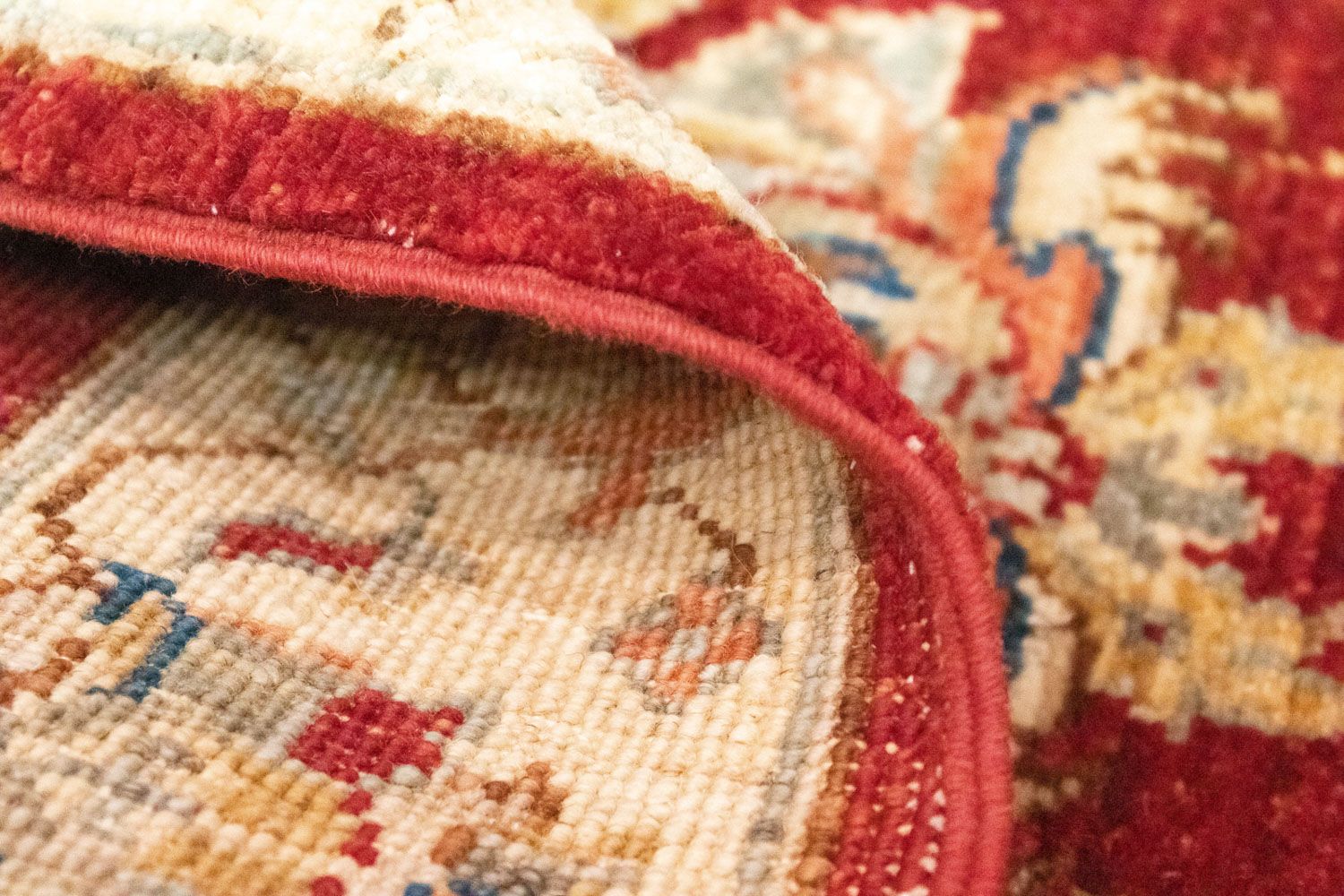 Ziegler Teppich 93 x 60 cm - rot - Image 4
