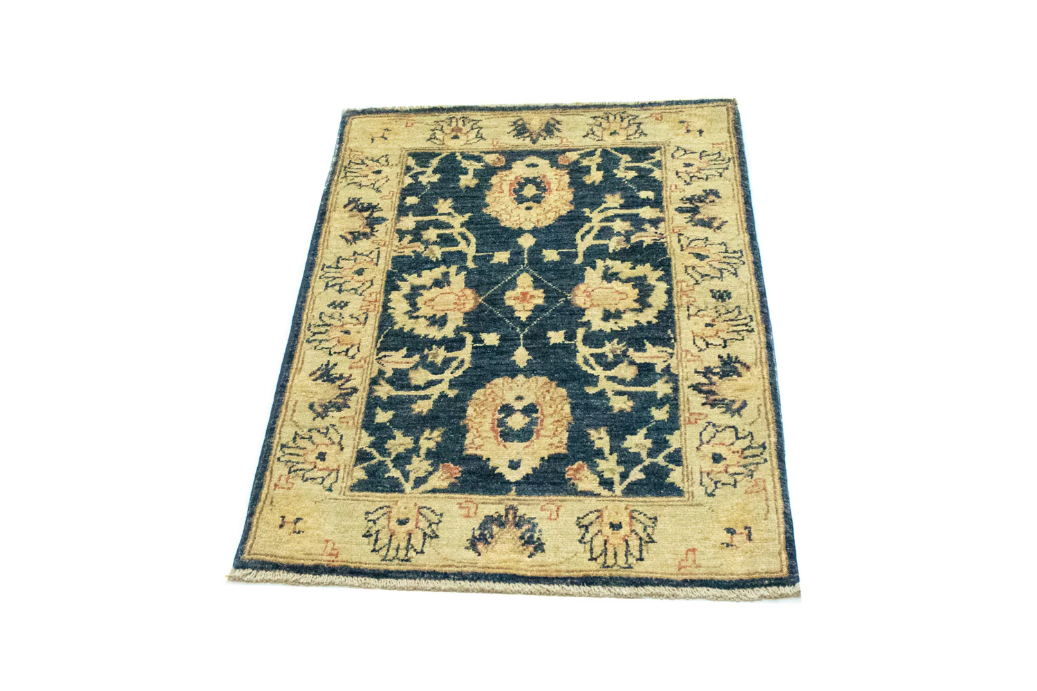 Ziegler Teppich 96 x 62 cm - dunkelblau - Image 5