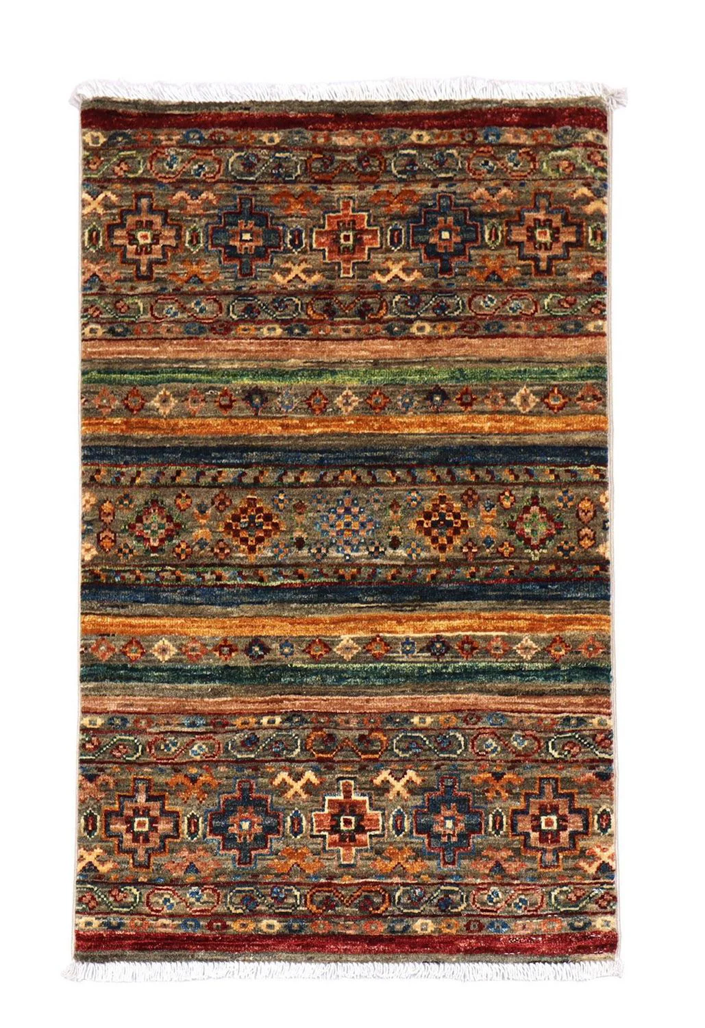 Ziegler Teppich 99 x 61 cm - mehrfarbig