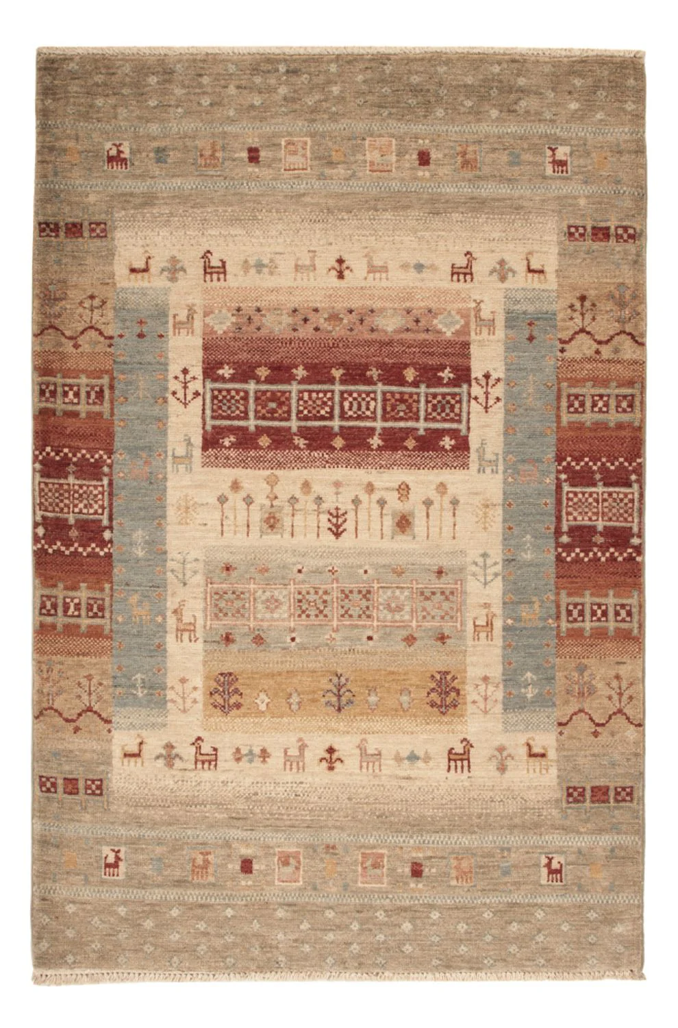 Ziegler Teppich - Ariana - 124 x 84 cm - mehrfarbig