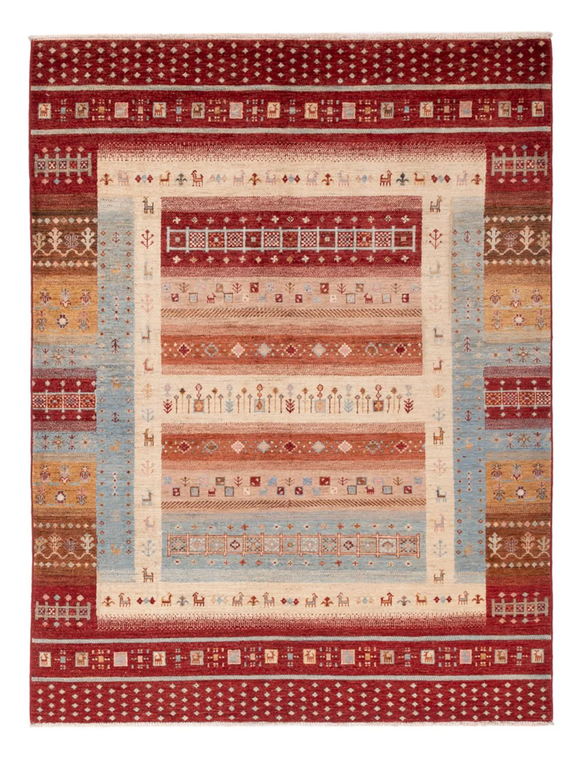Ziegler Teppich - Ariana - 204 x 151 cm - mehrfarbig