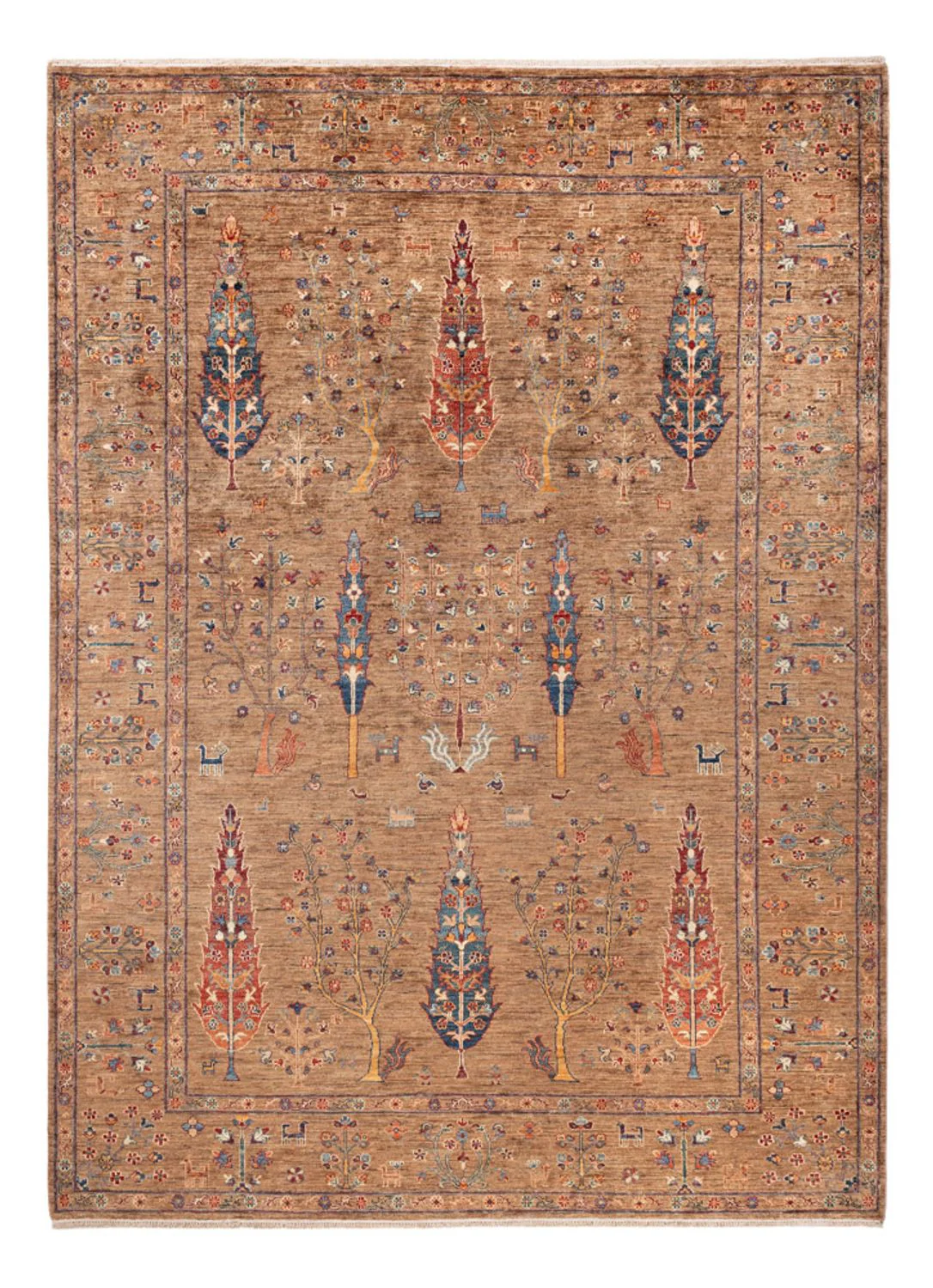 Ziegler Teppich - Ariana - 287 x 205 cm - dunkelbeige