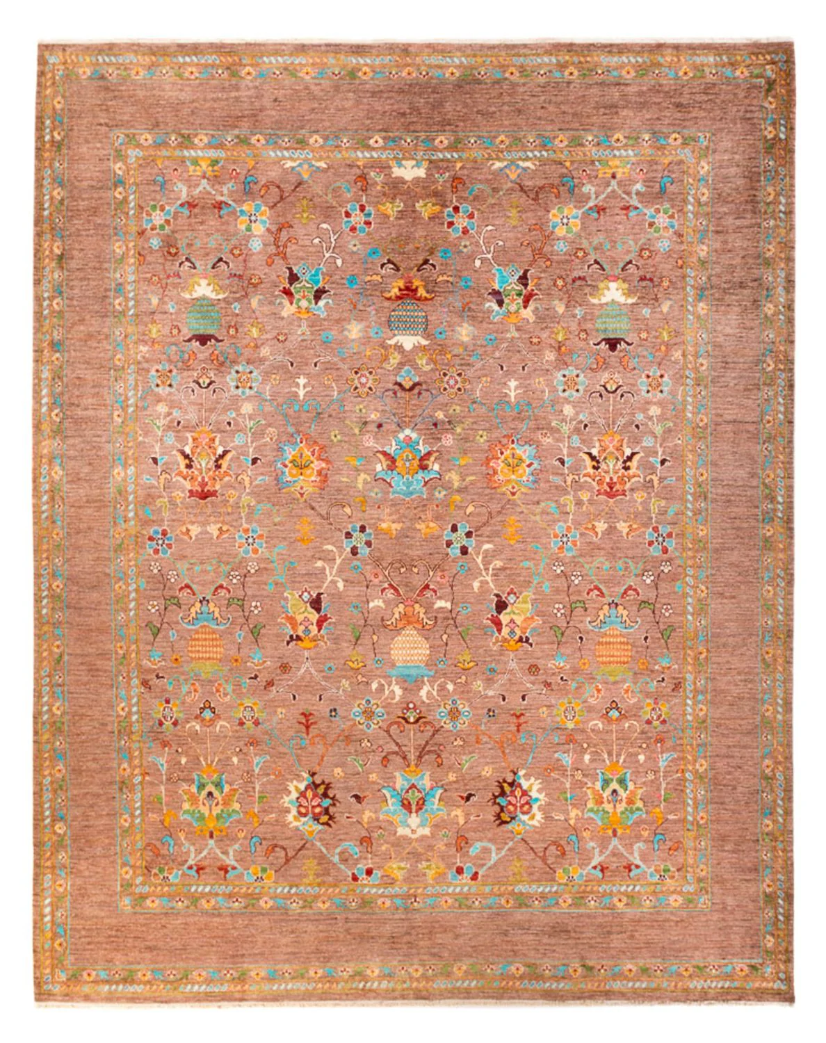 Ziegler Teppich - Ariana - 293 x 237 cm - dunkelbeige