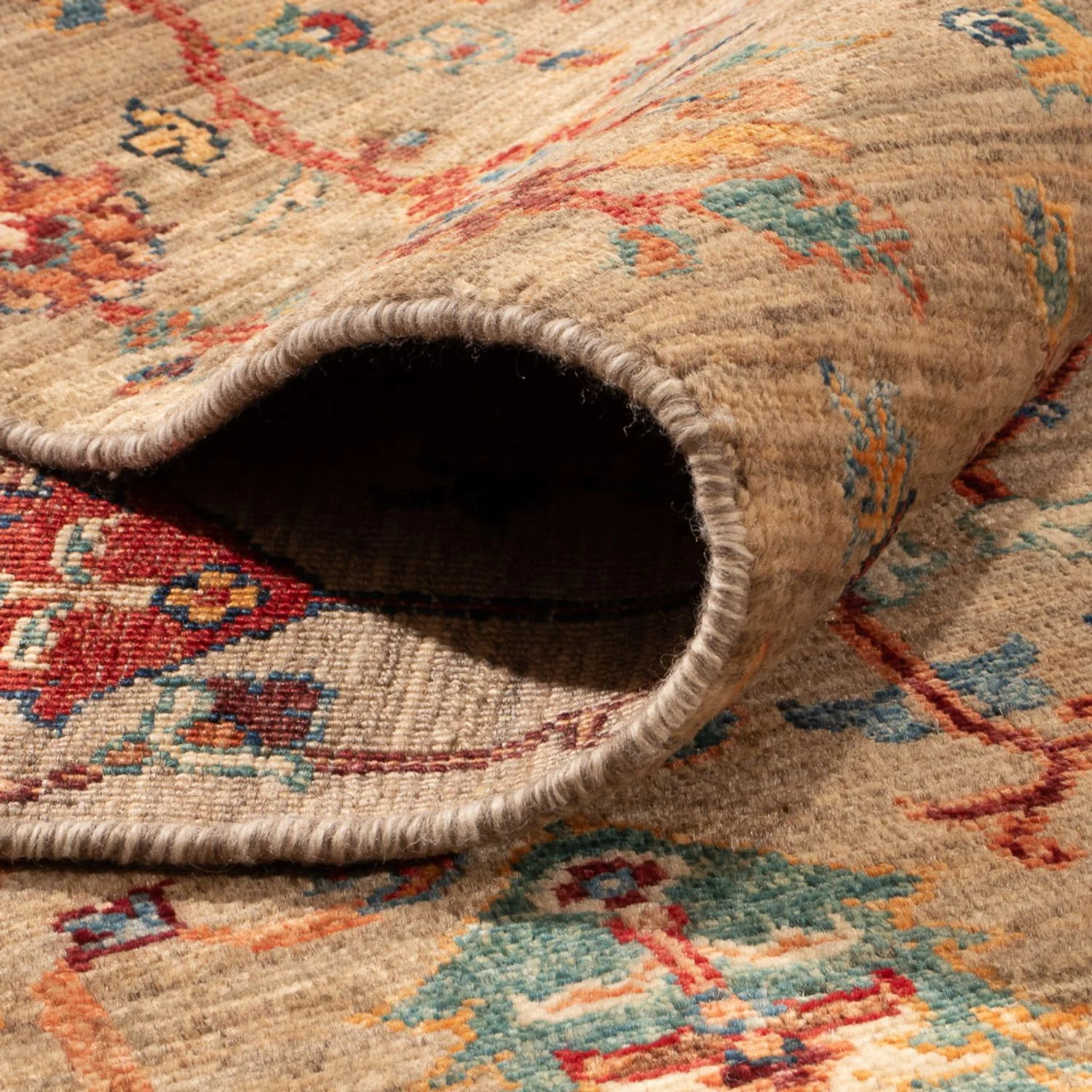 Ziegler Teppich - Ariana - 293 x 246 cm - dunkelbeige - Image 3