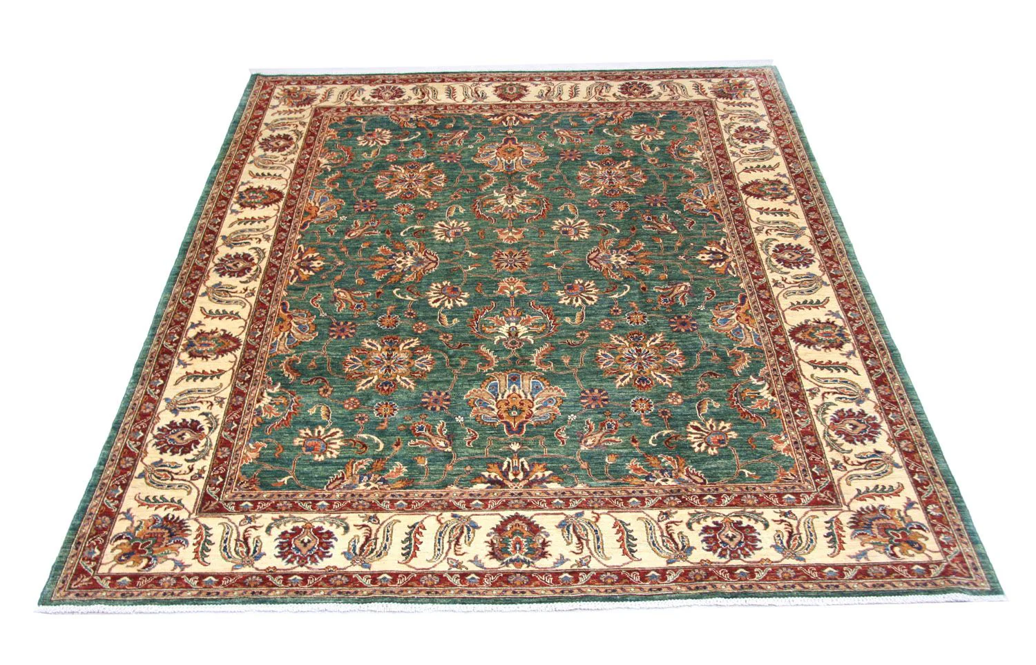 Ziegler Teppich - Ariana 295 x 250 cm - grün
