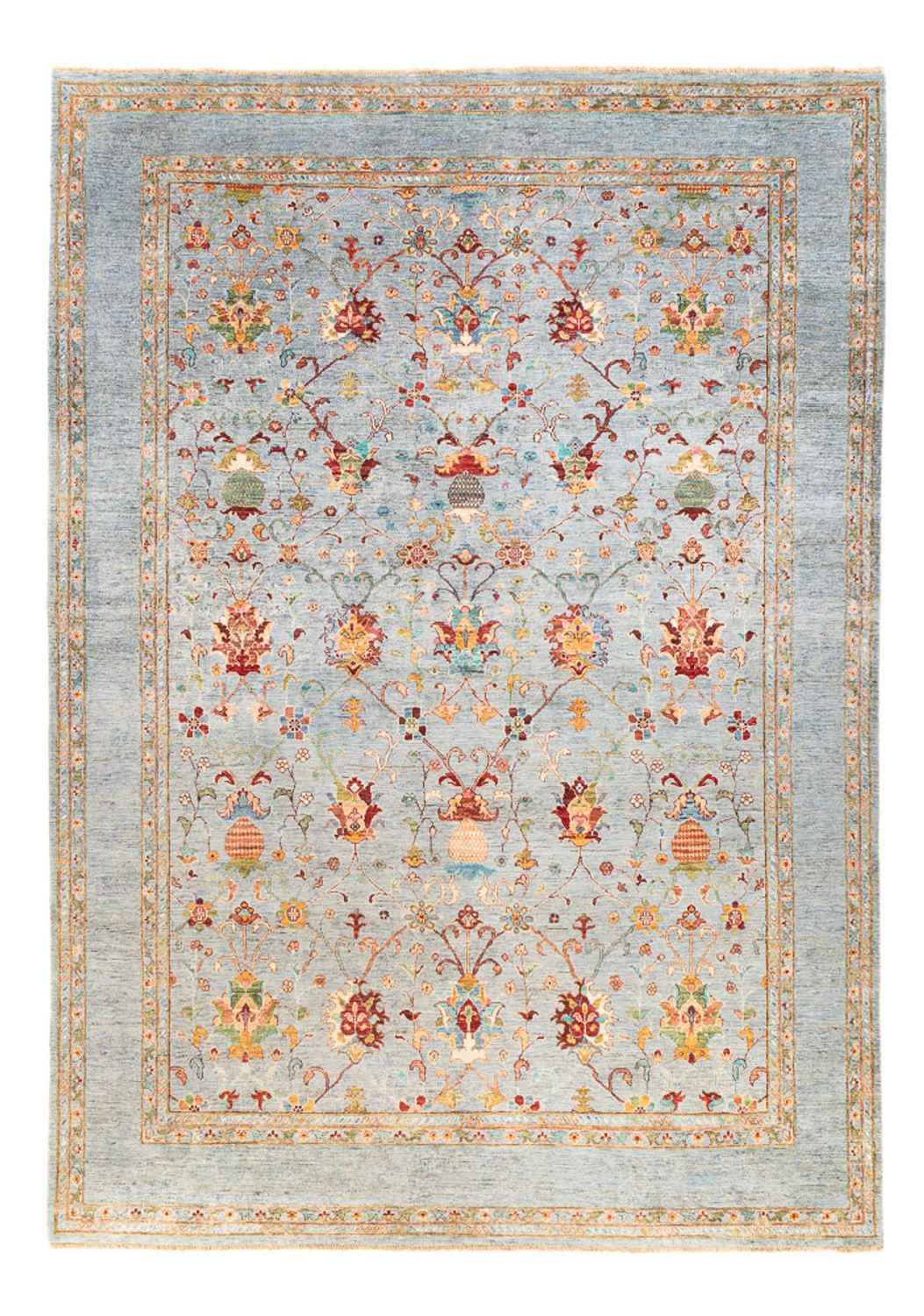 Ziegler Teppich - Ariana - 340 x 240 cm - hellblau