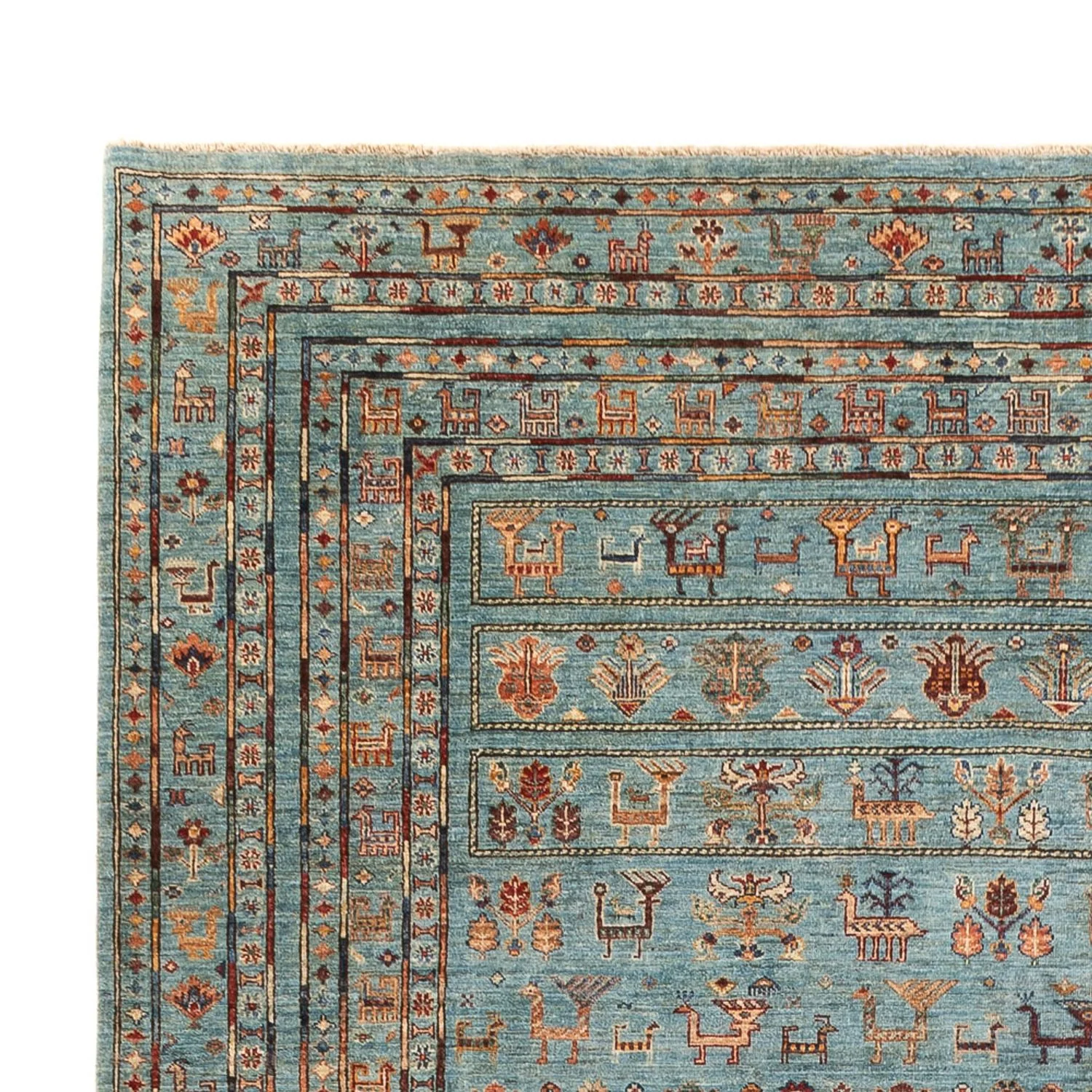 Ziegler Teppich - Ariana - 341 x 246 cm - dunkelblau - Image 3
