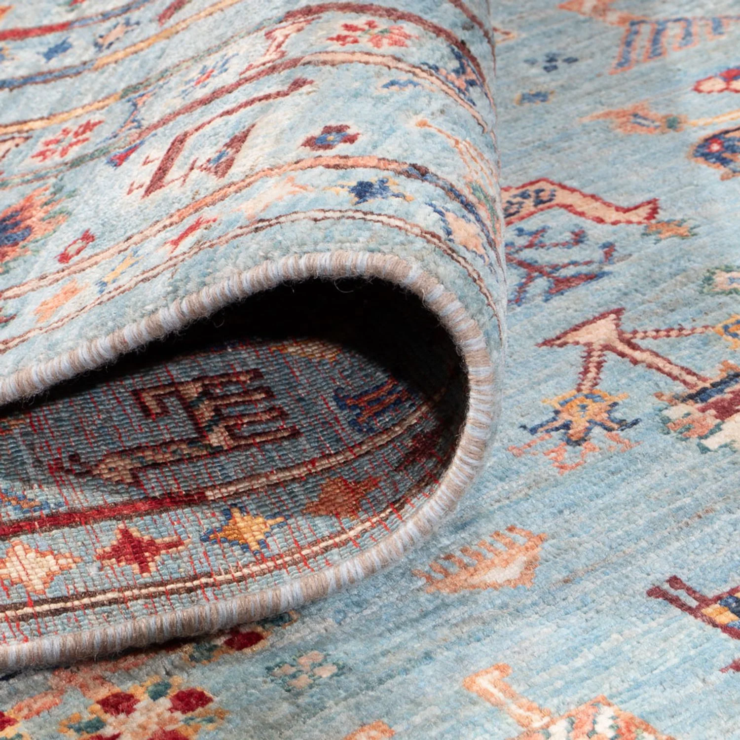 Ziegler Teppich - Ariana - 341 x 246 cm - dunkelblau - Image 4