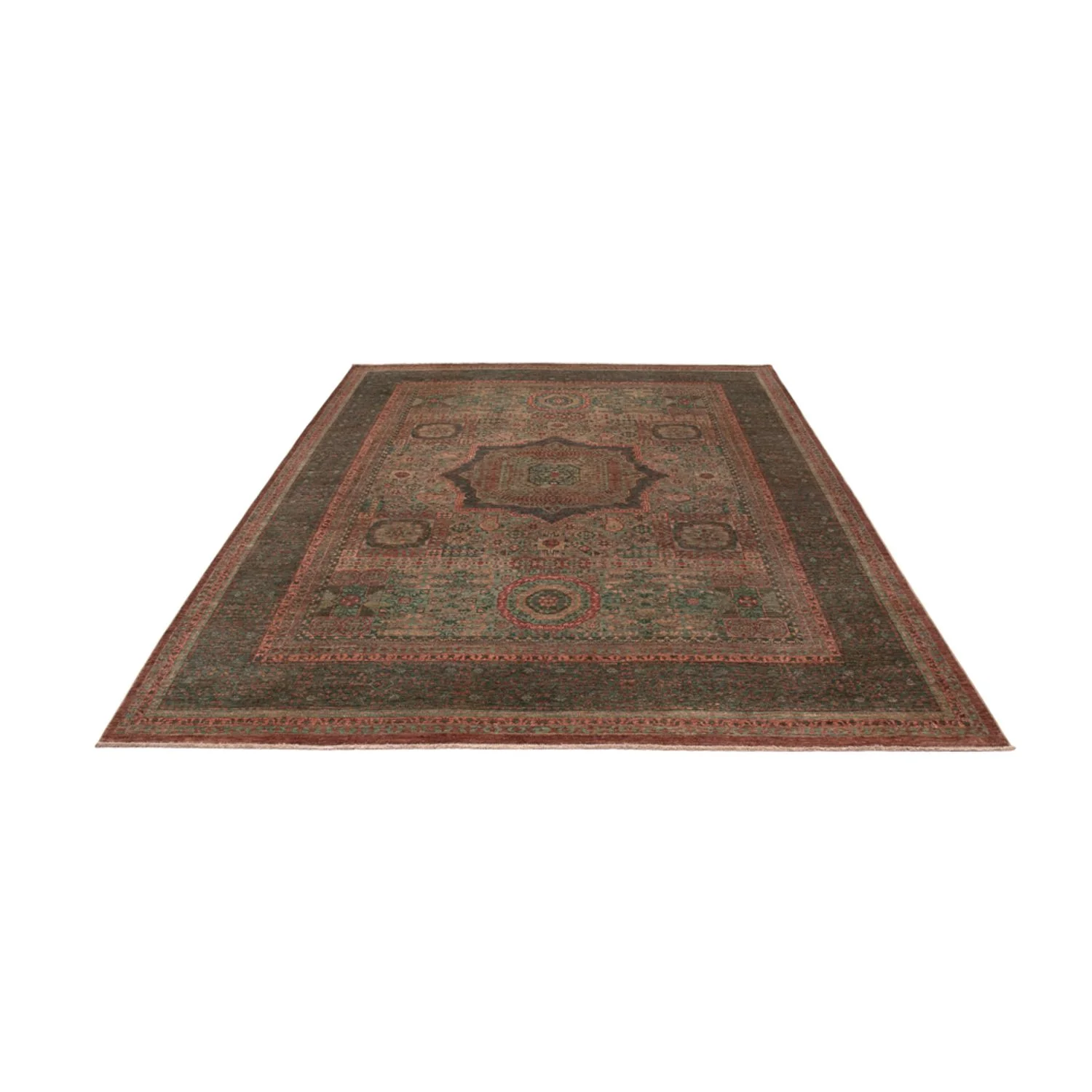 Ziegler Teppich - Ariana - 344 x 249 cm - dunkelgrün - Image 5