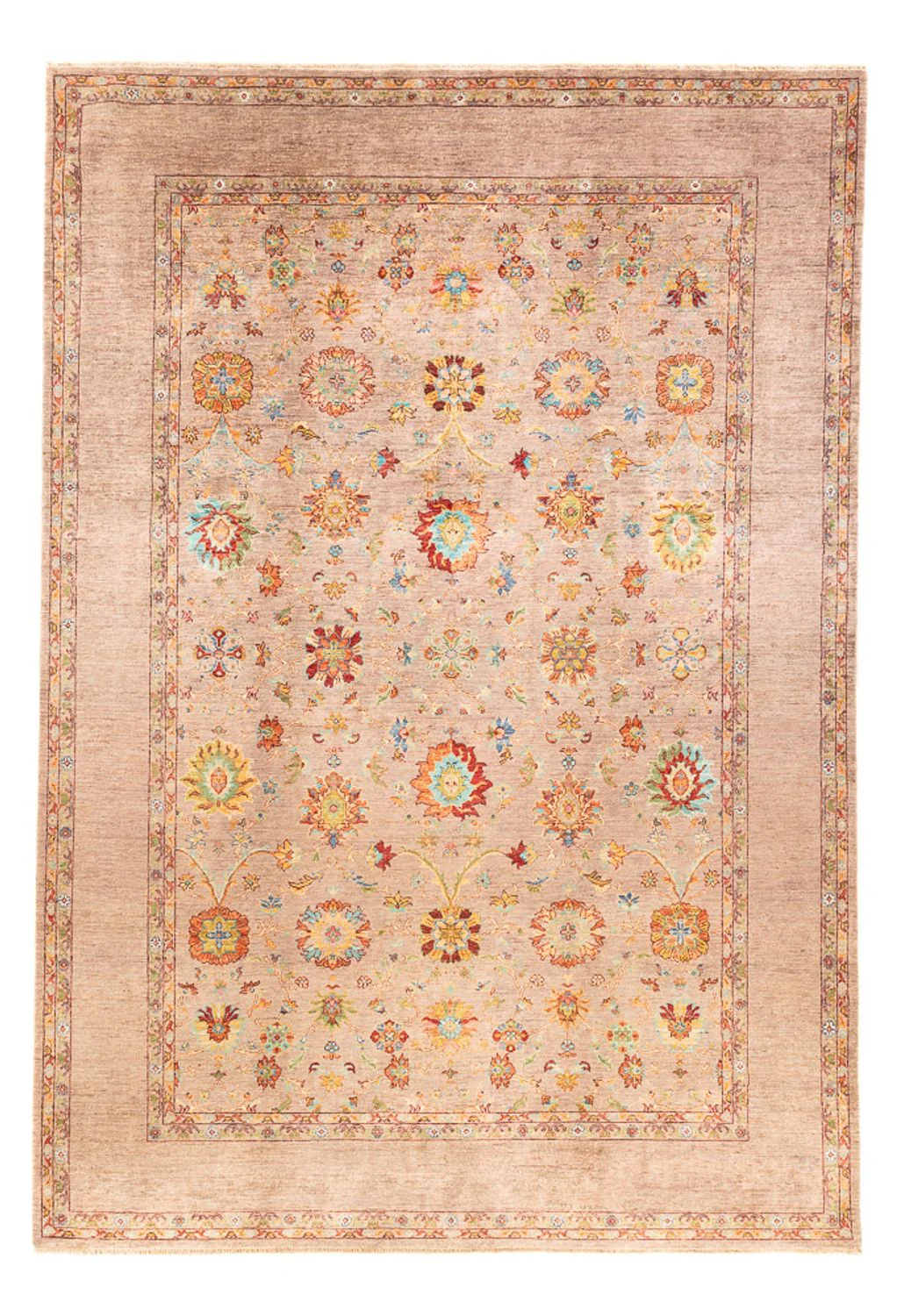 Ziegler Teppich - Ariana - 347 x 240 cm - hellbraun