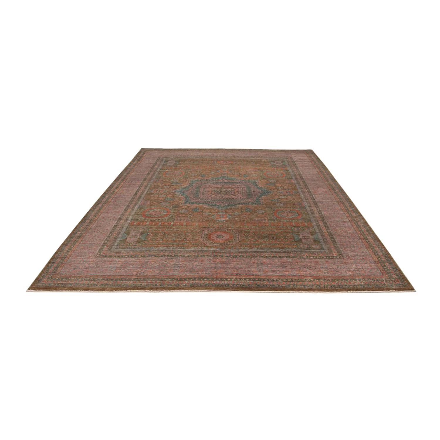 Ziegler Teppich - Ariana - 373 x 275 cm - dunkelgrün - Image 5
