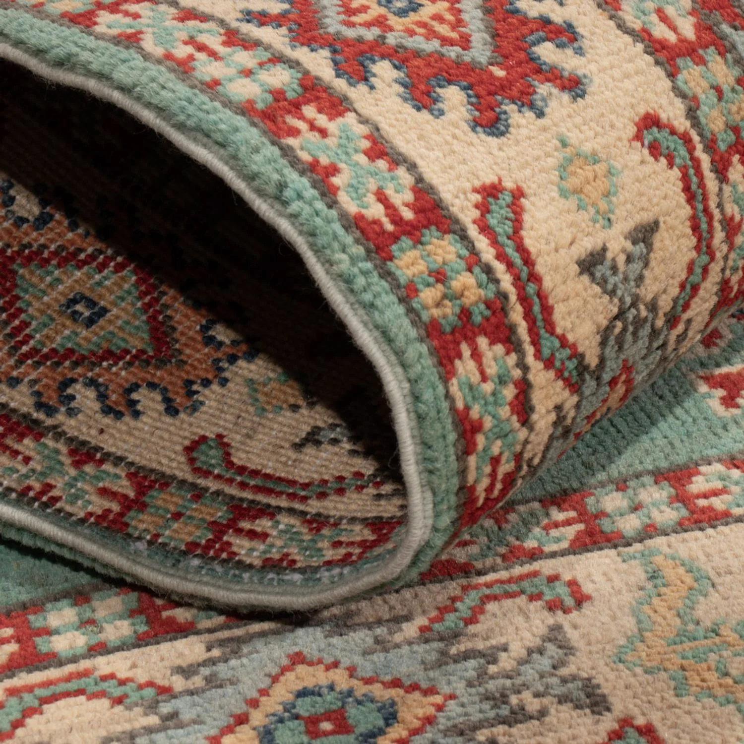Kazak Teppich 123x82cm - Orientteppich - Image 4